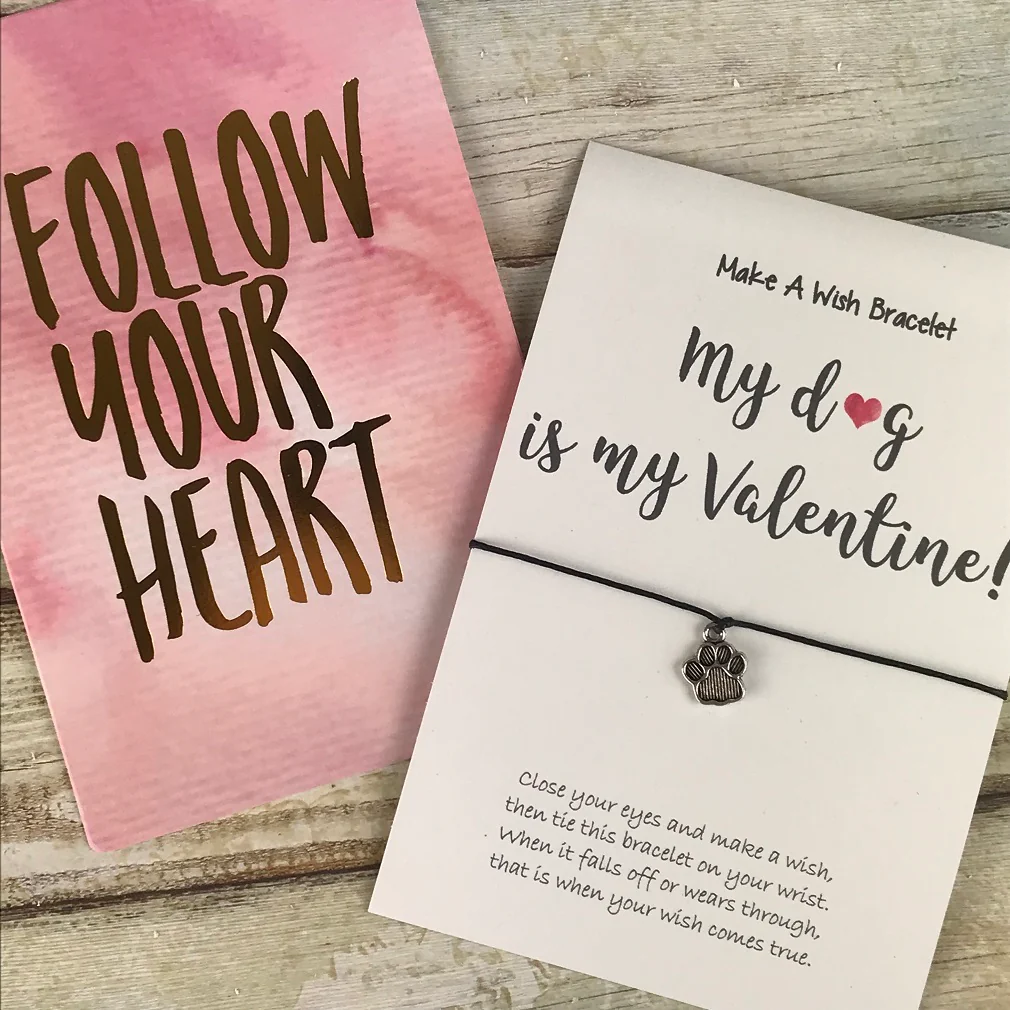 My Dog Is My Valentine Wish Bracelet - Image 6
