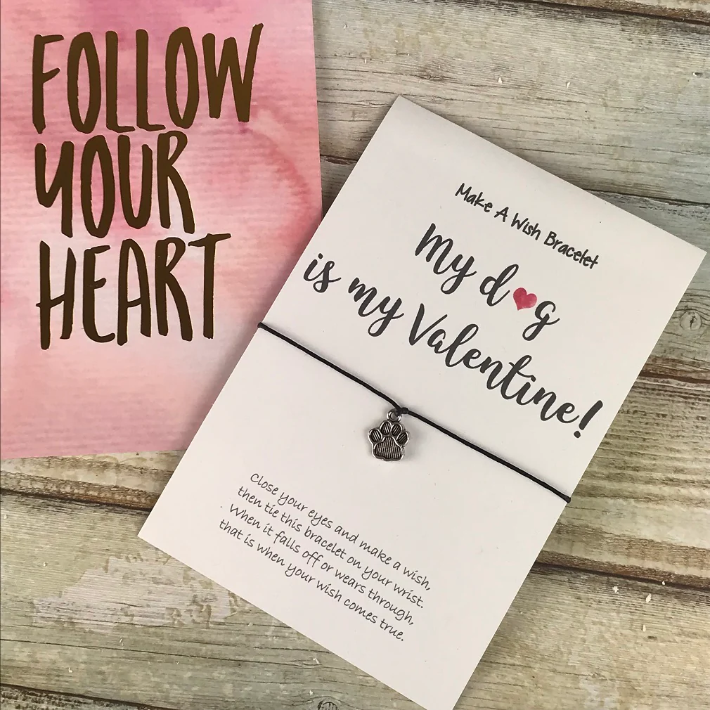 My Dog Is My Valentine Wish Bracelet - Image 7