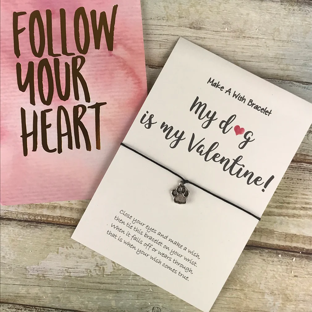 My Dog Is My Valentine Wish Bracelet - Image 8