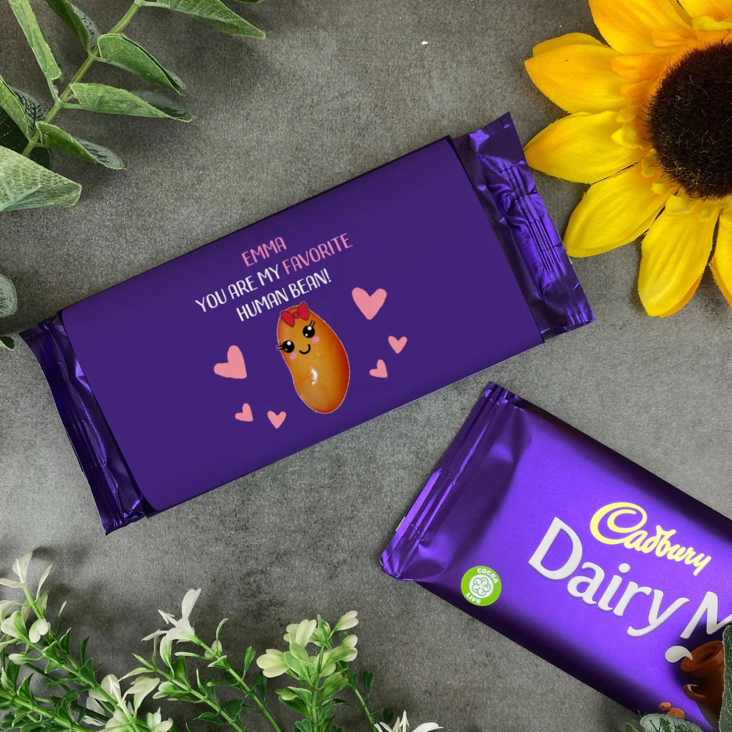 My Favourite Human Bean - Personalised Cadburys Chocolate Bar