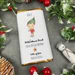 Nephew Christmas Gift - Personalised Chocolate Bar - Image 9