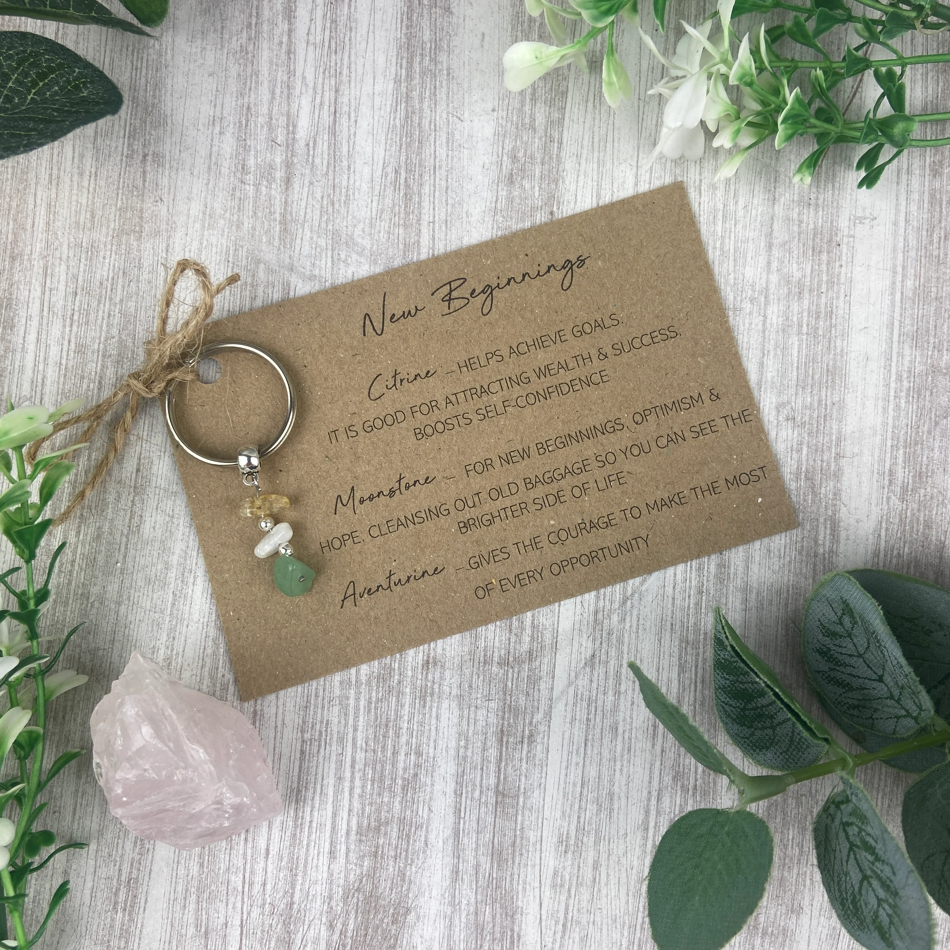 NEW BEGINNINGS Keyring - Image 3