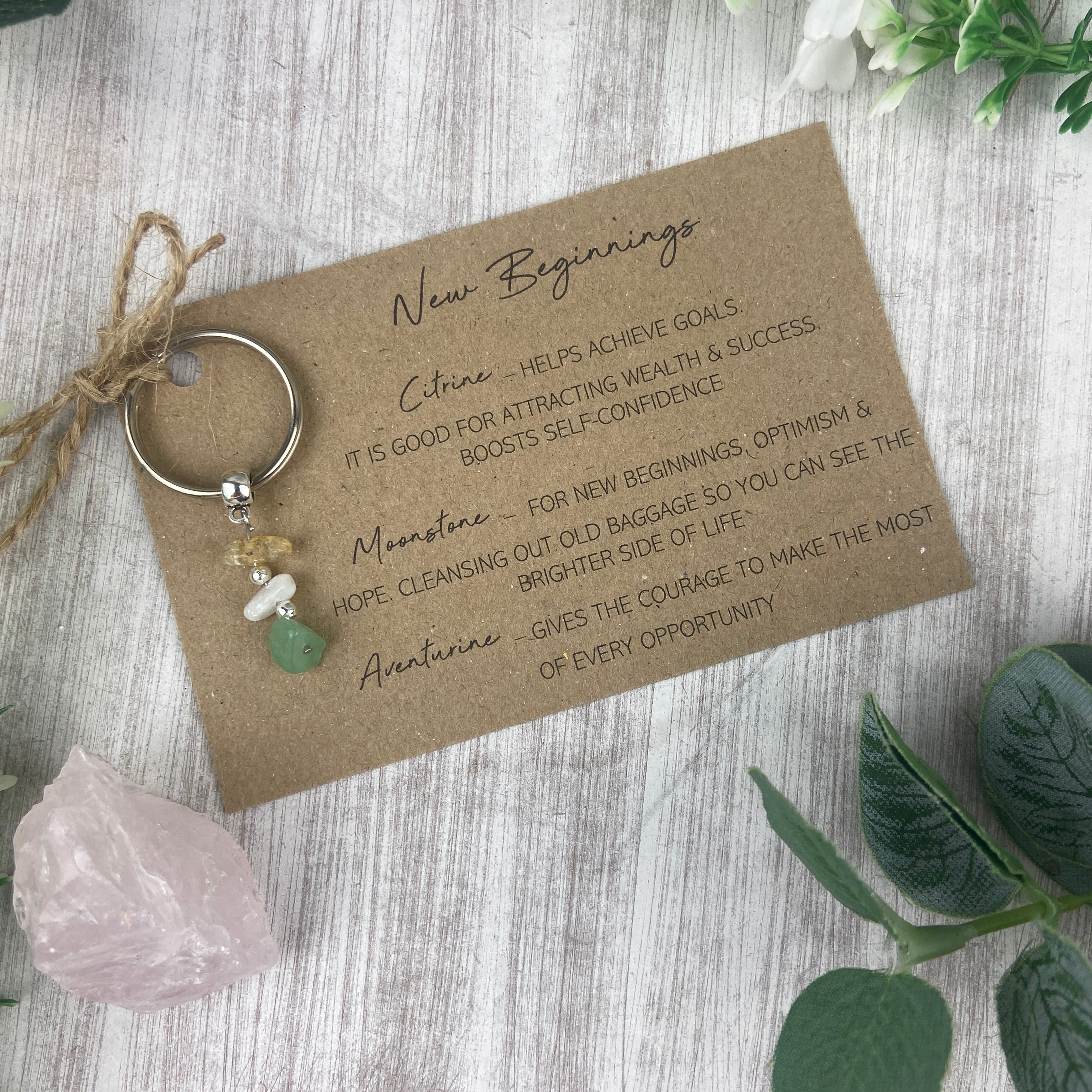 NEW BEGINNINGS Keyring - Image 4