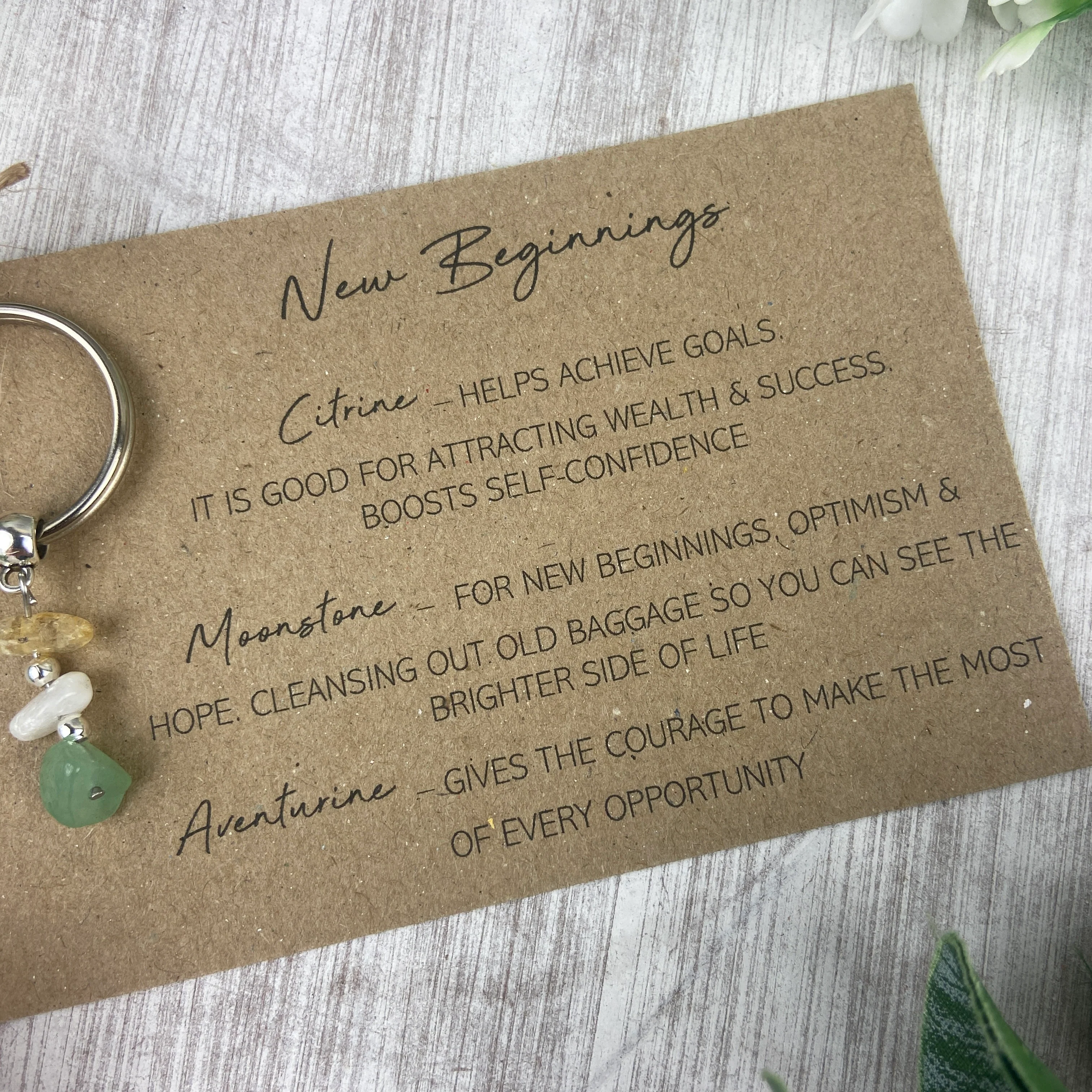 NEW BEGINNINGS Keyring - Image 9