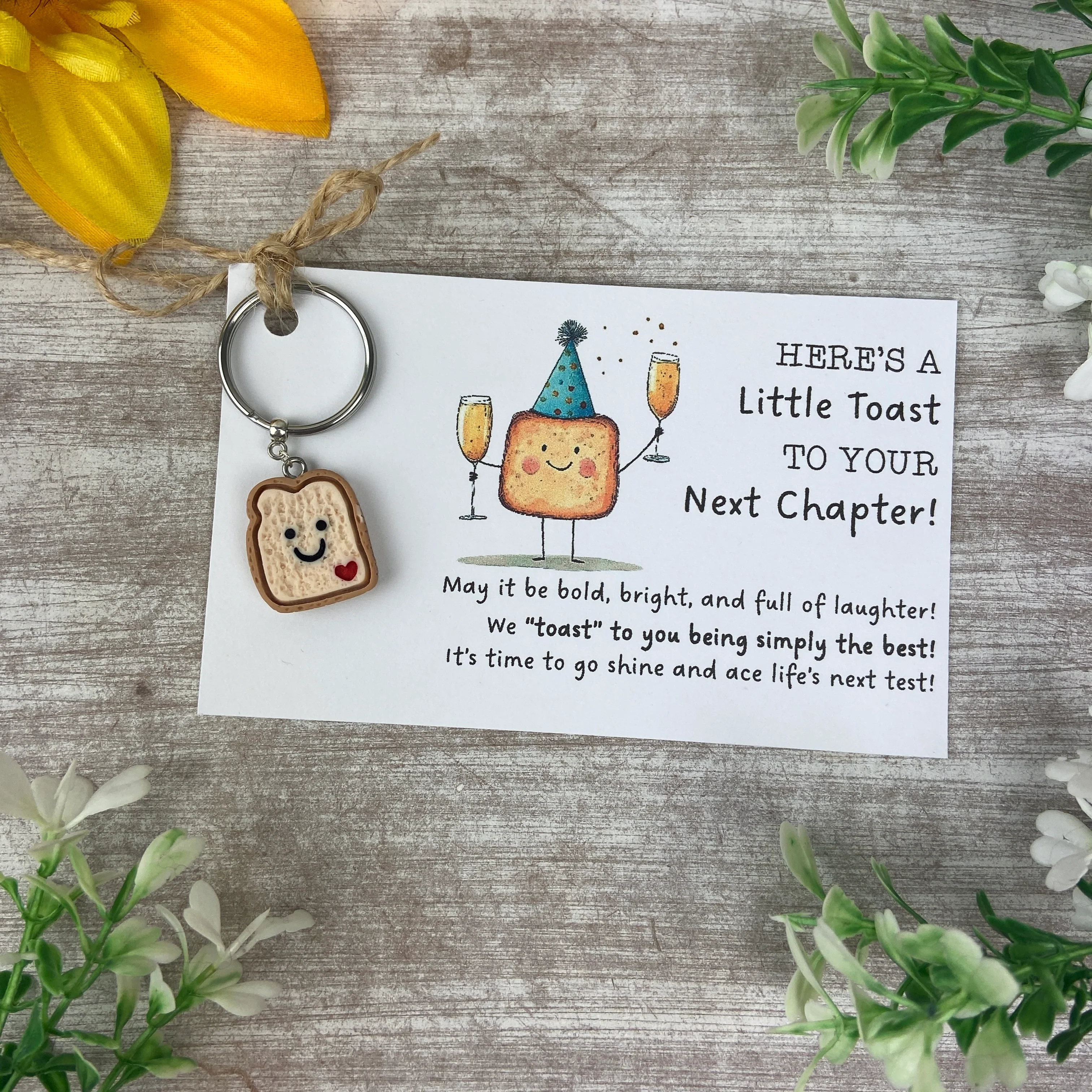 New Chapter Keyring