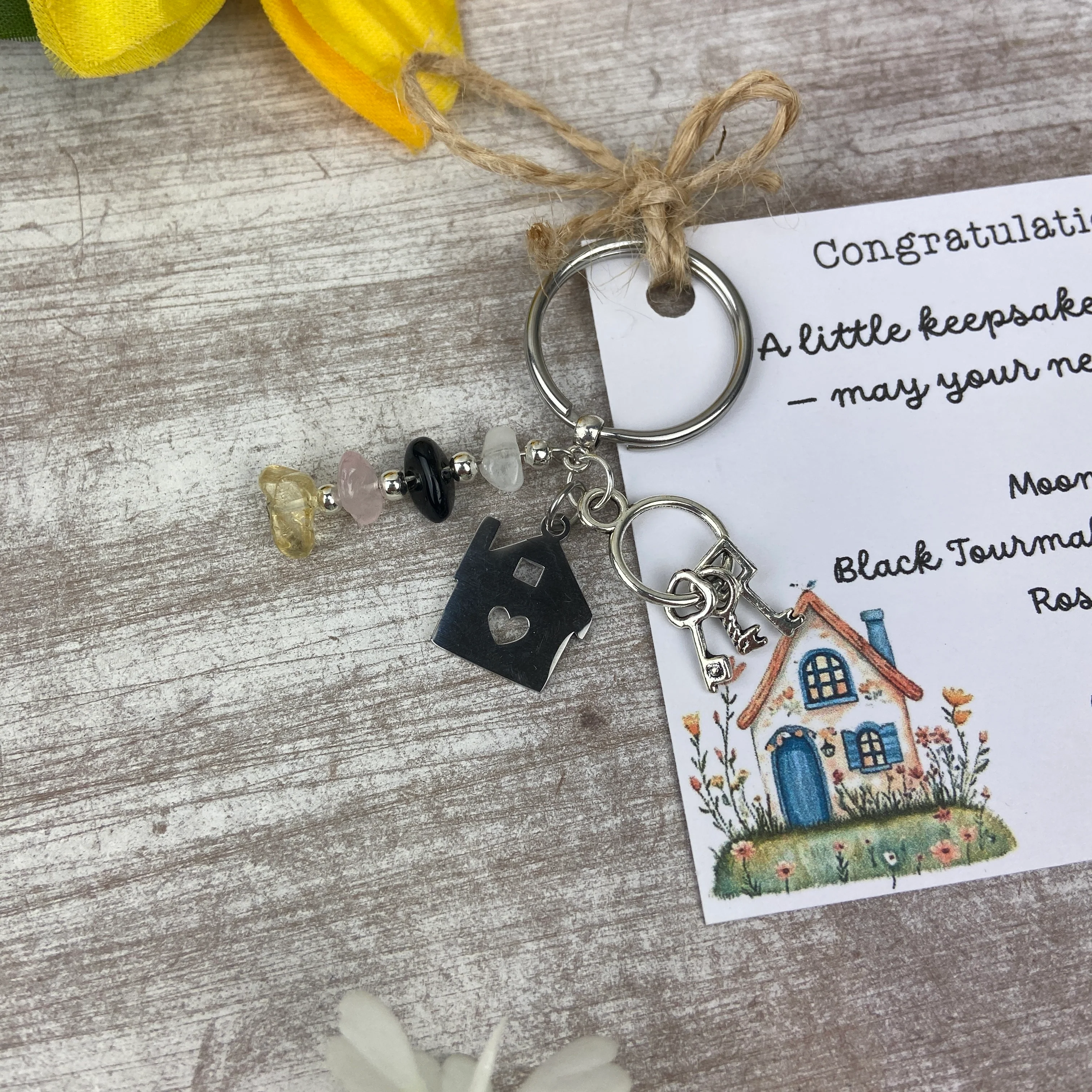 New Home Crystal Keyring - Image 7