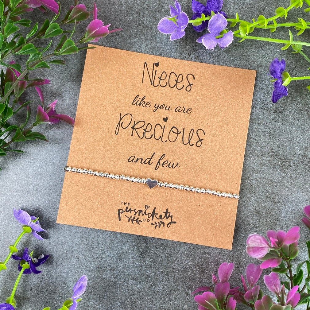 Nieces Like You Are Precious And Few Beaded Bracelet - Image 2