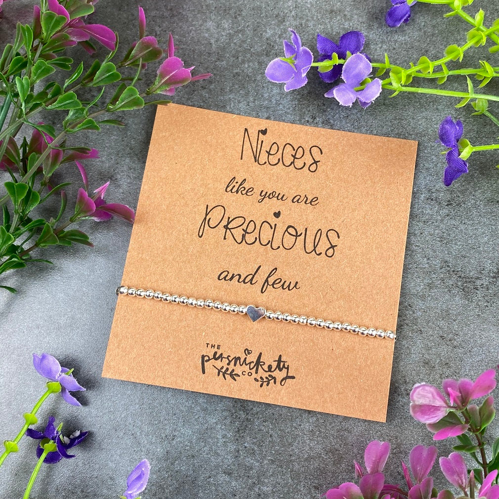 Nieces Like You Are Precious And Few Beaded Bracelet - Image 5