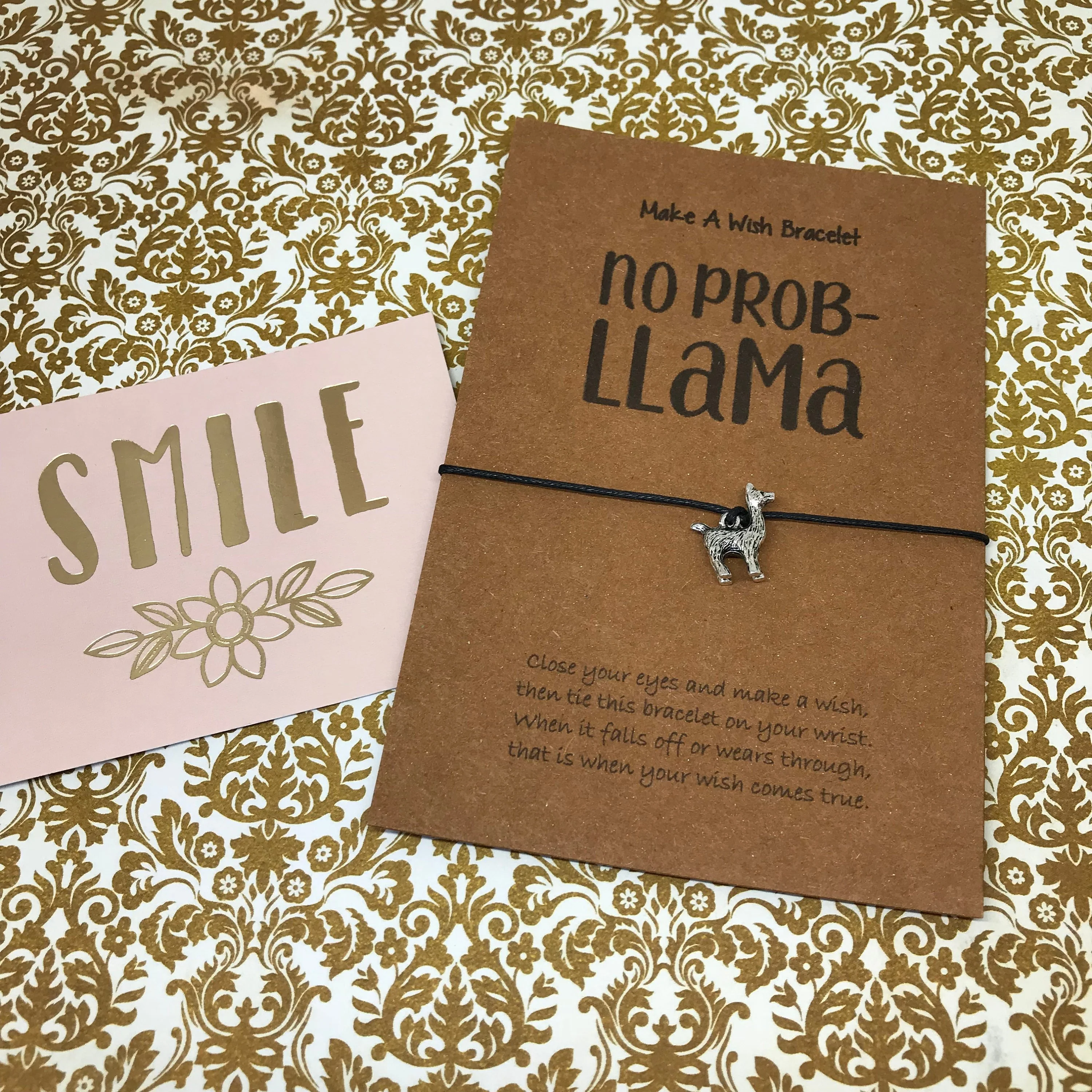 No Prob Llama Wish Bracelet - Image 4