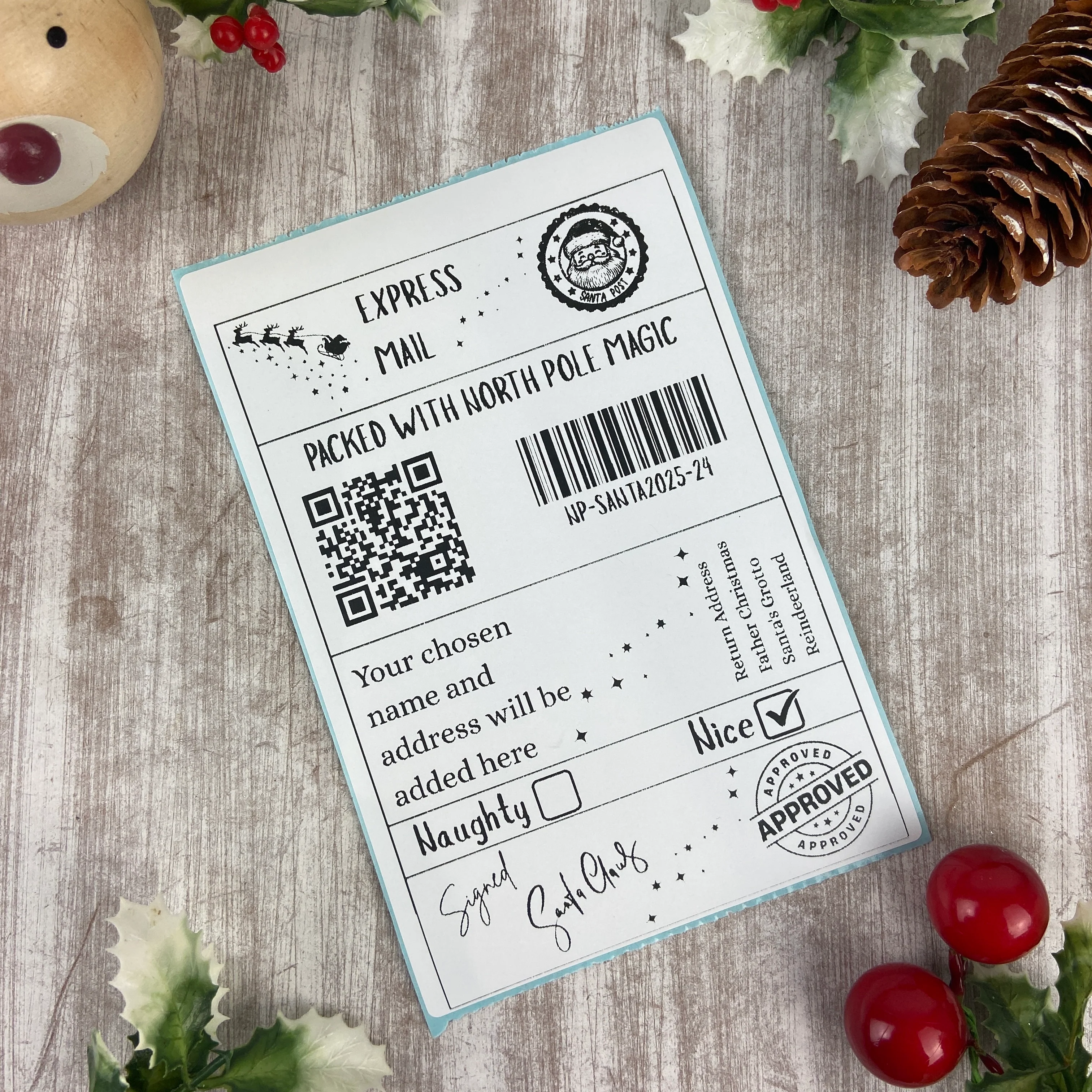 North Pole Delivery Labels  | Elf Mail Stickers - Image 2
