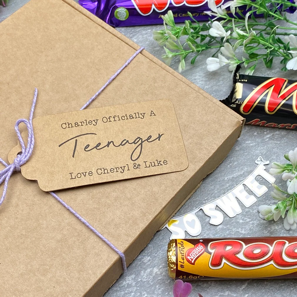 Officially A Teenager Chocolate Box - Image 2