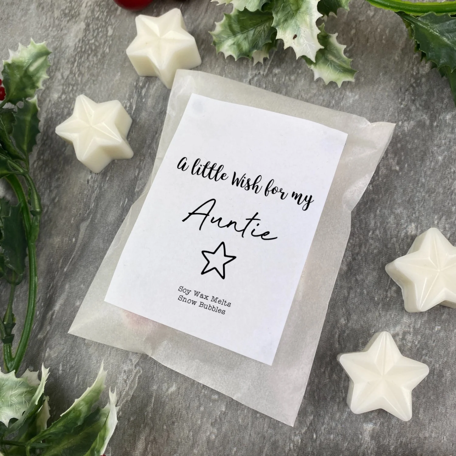 Pack of 8 Handmade Soy Wax Melts - Auntie - Image 3