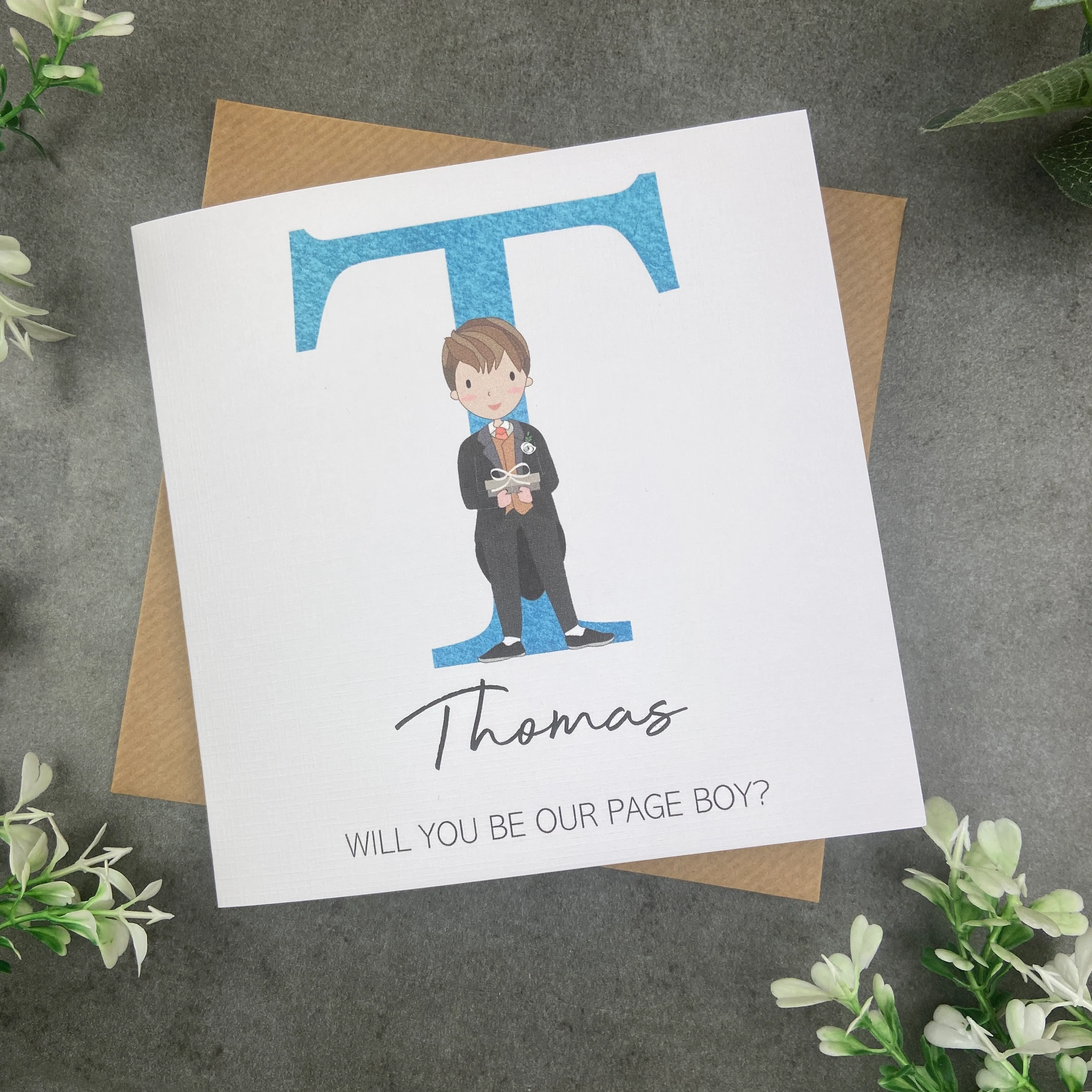Page Boy Proposal Card - Image 4