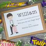 Page Boy Proposal Chocolate Box - Image 2