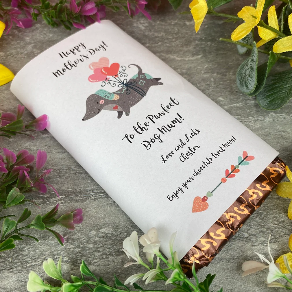 Pawfect Dog Mum Mother's Day Chocolate bar - Image 6