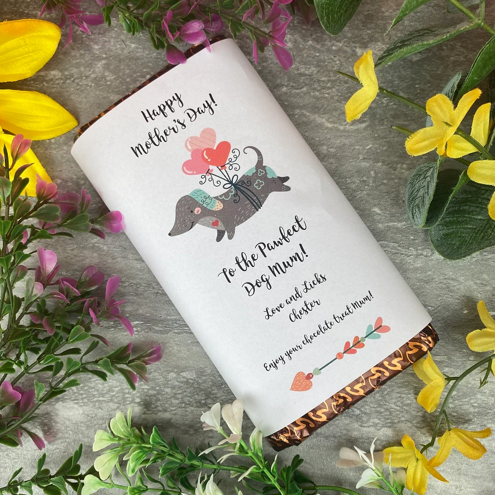 Pawfect Dog Mum Mother's Day Chocolate bar - Image 8