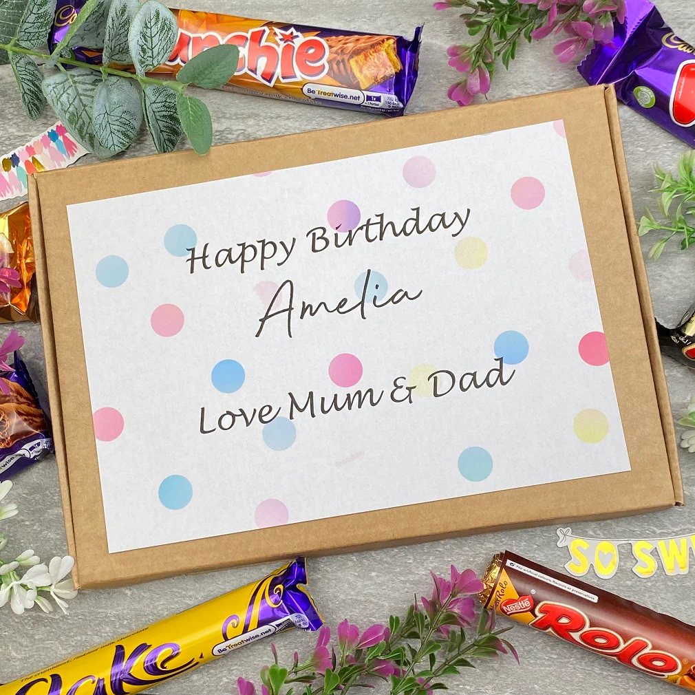 Personalised Birthday Chocolate Gift Box - Image 5