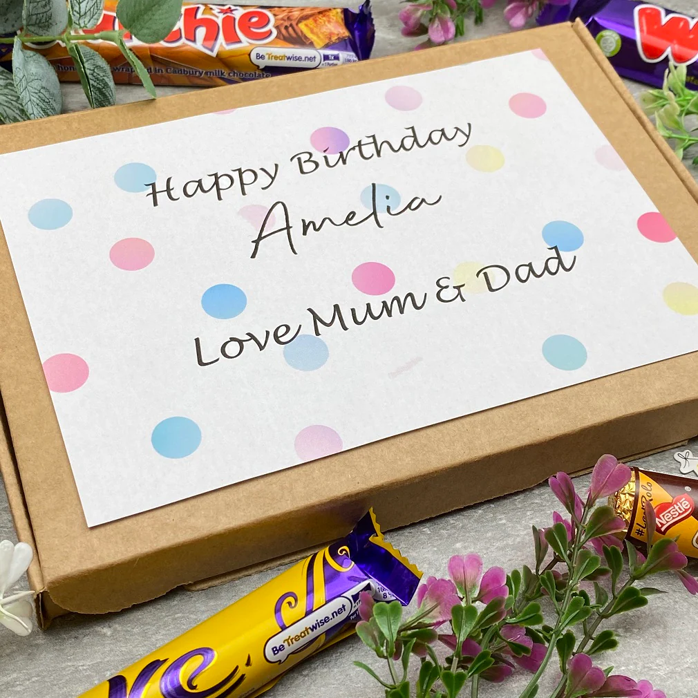 Personalised Birthday Chocolate Gift Box - Image 9