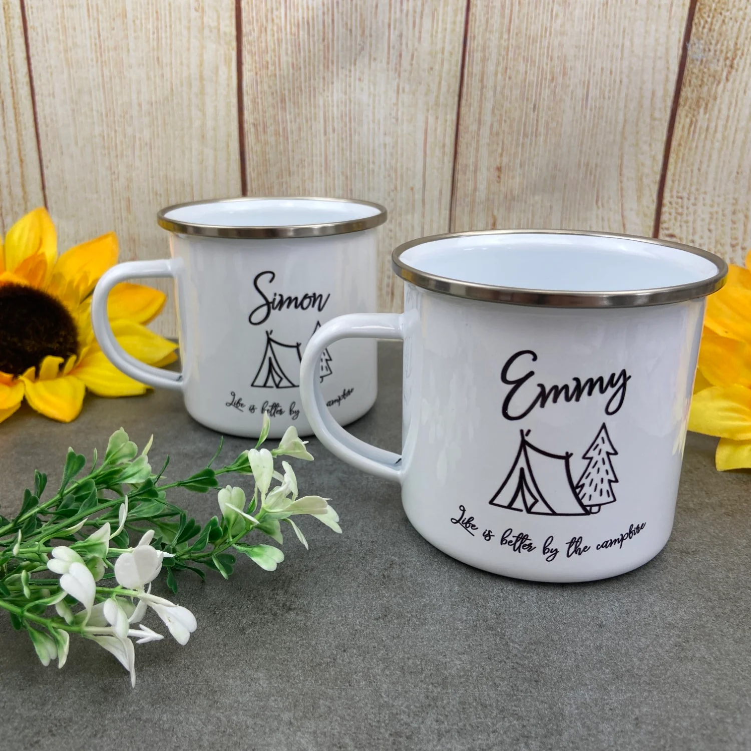 Personalised Camping Mug