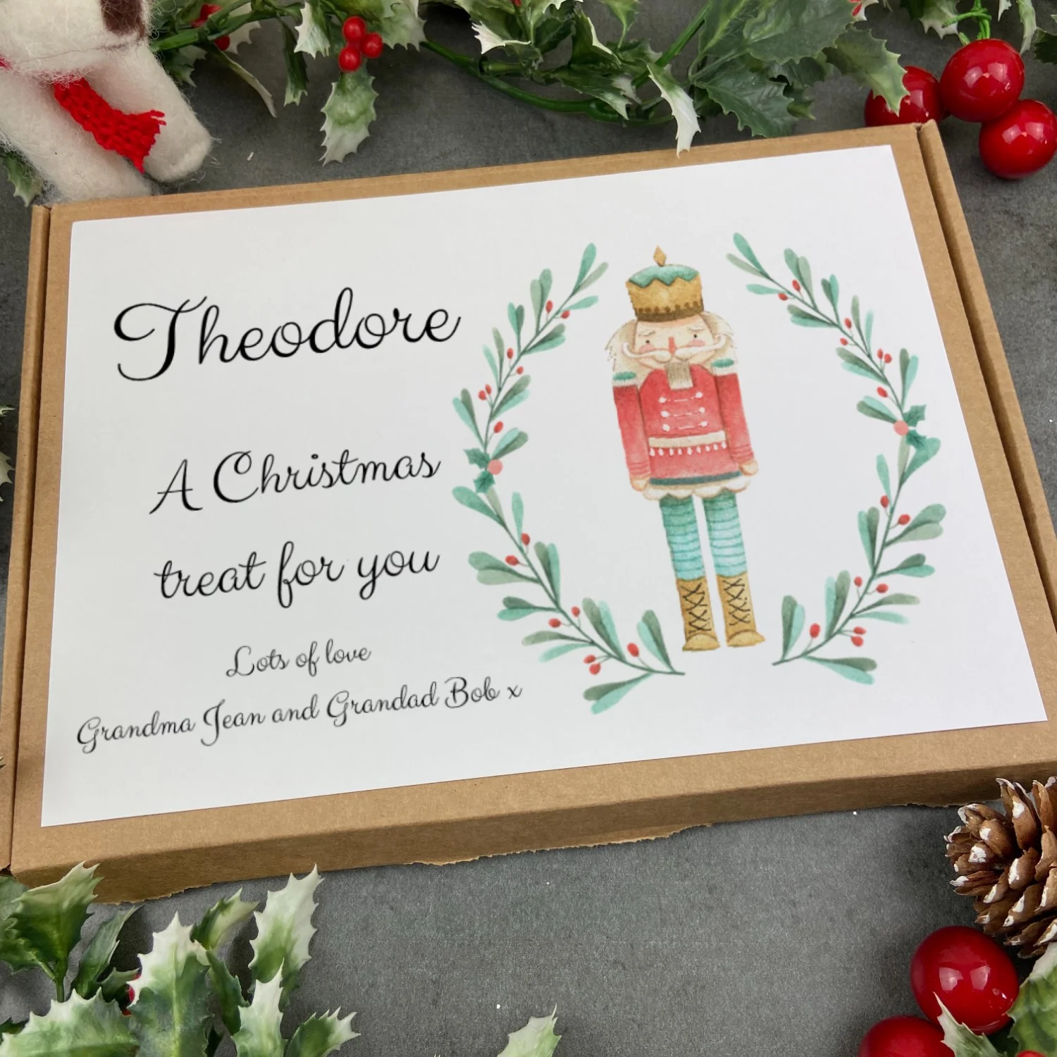 Personalised Chocolate Bar Box - Nutcracker - Image 6