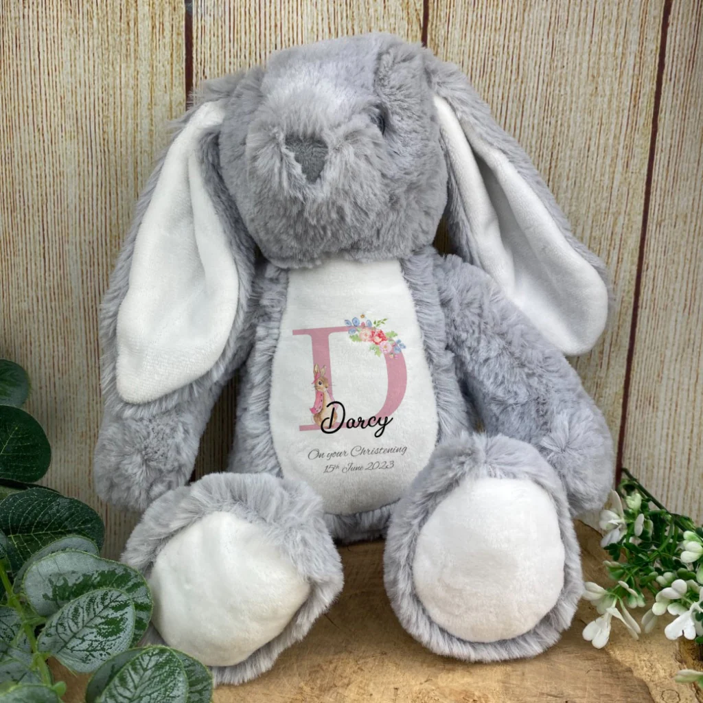 Personalised Christening Soft Teddy - Image 2