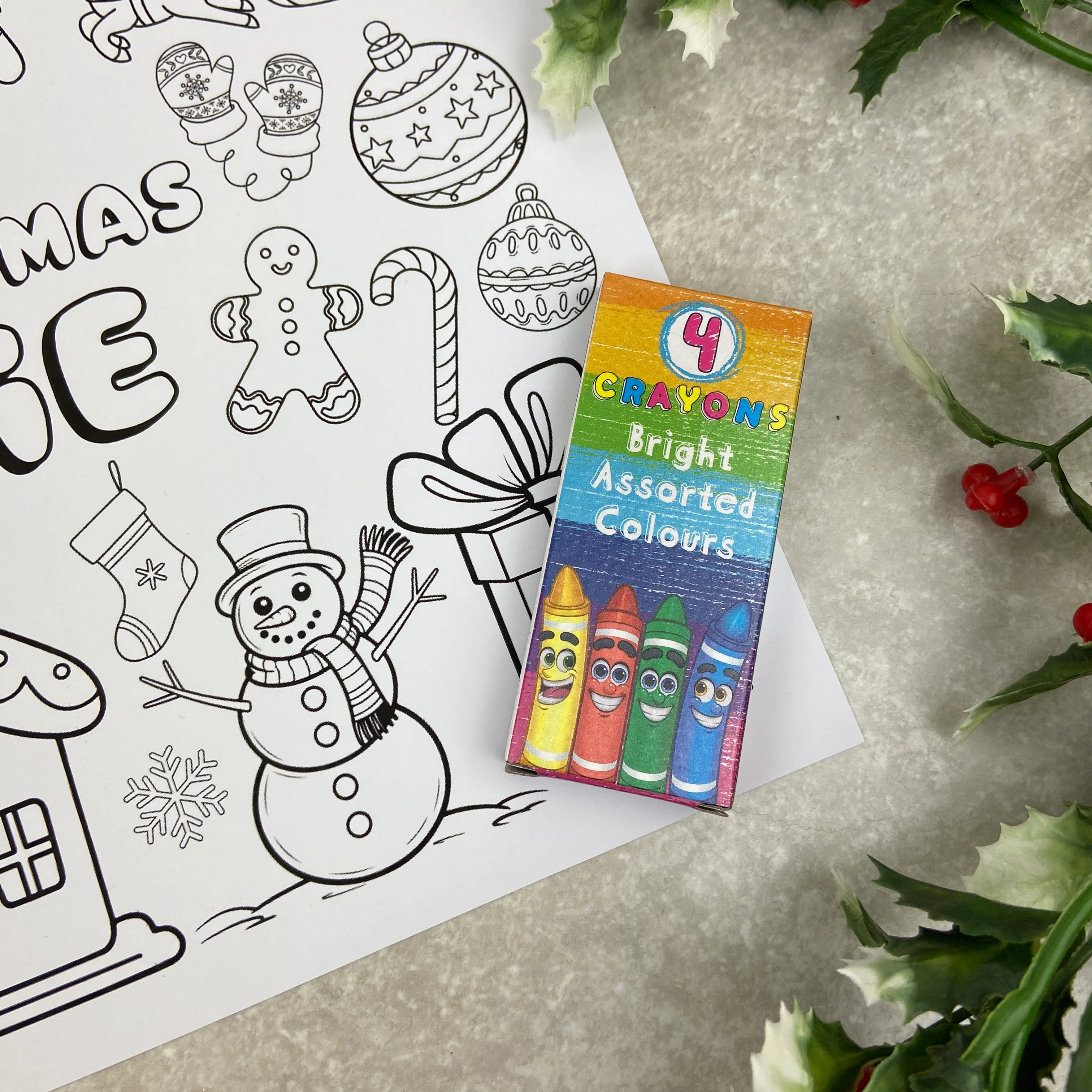 Personalised Christmas Colouring Placemat - Image 7