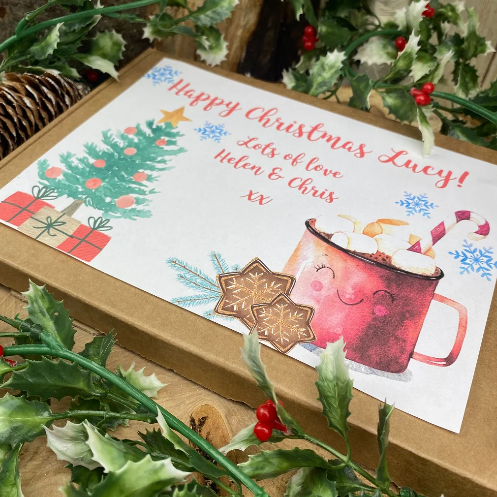 Personalised Christmas Hot Chocolate Box - Image 3
