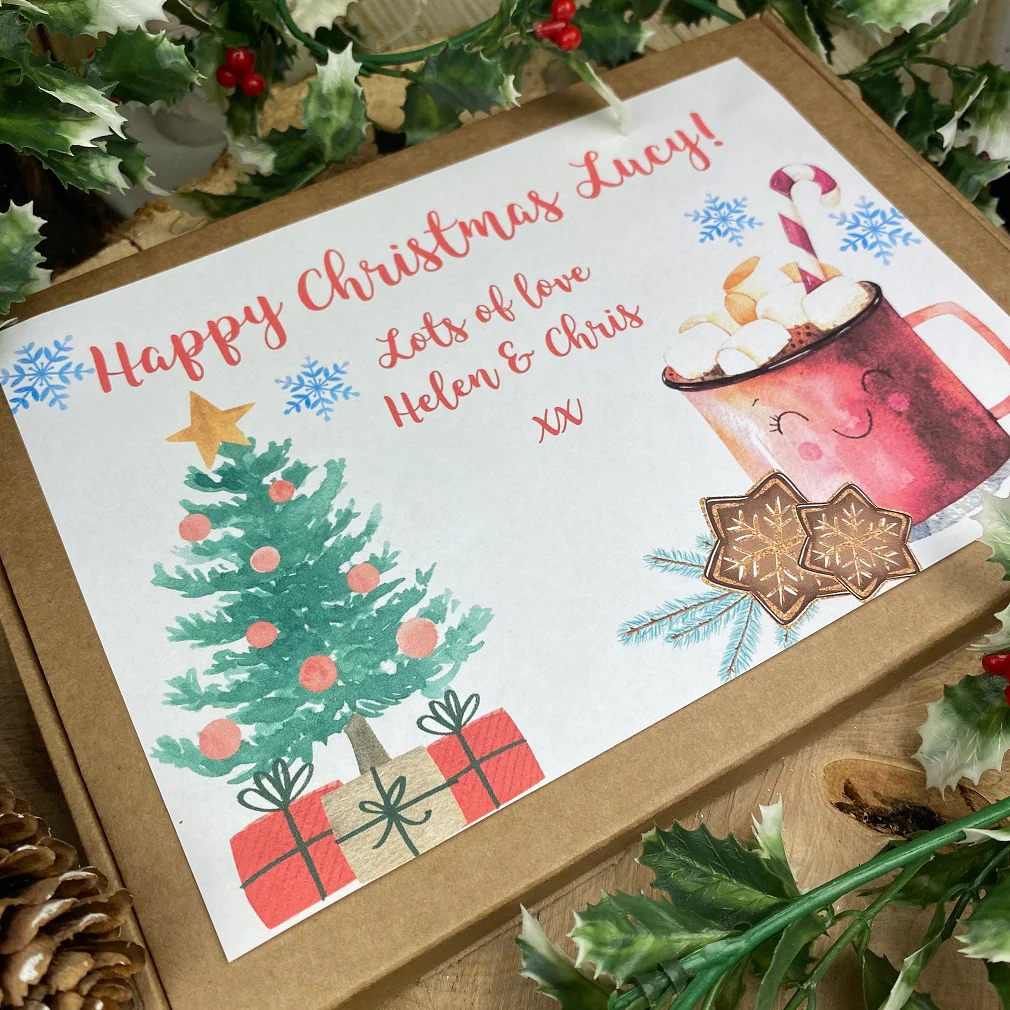 Personalised Christmas Hot Chocolate Box - Image 4