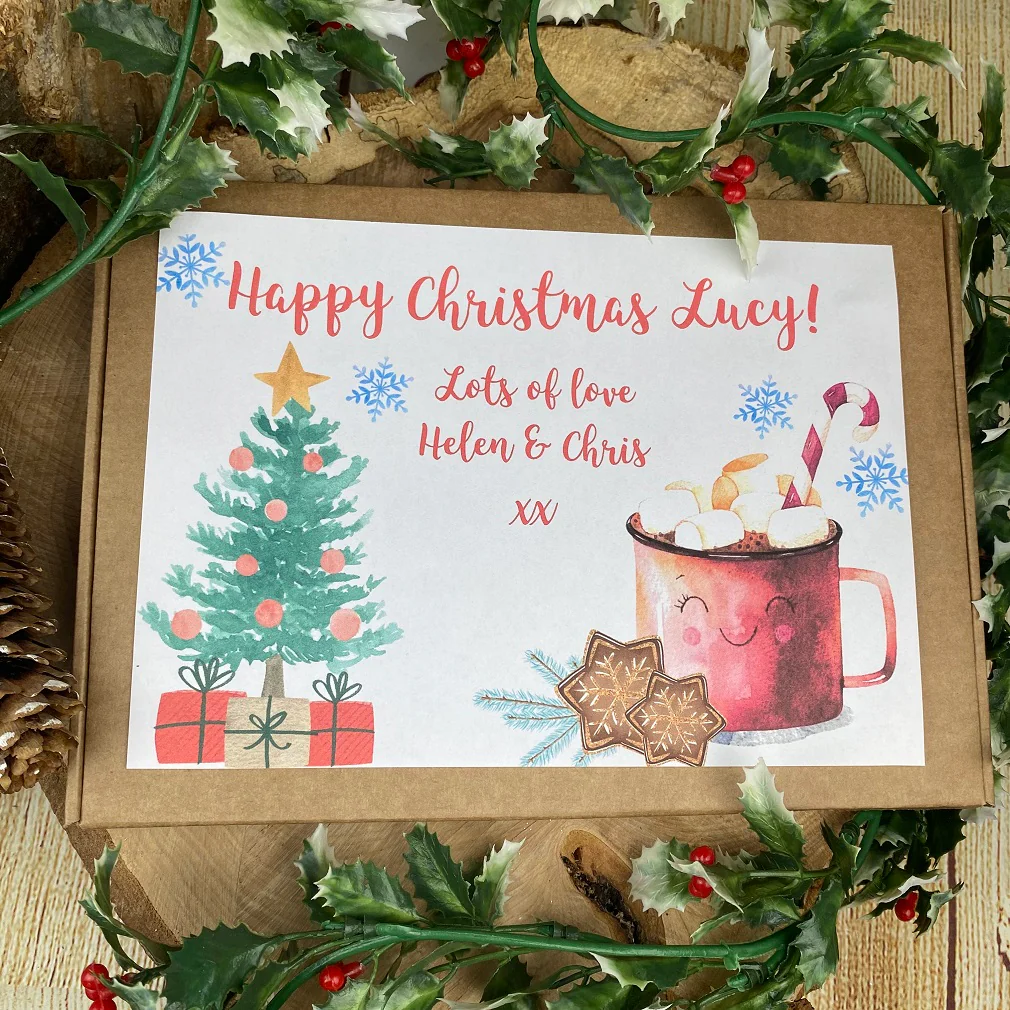 Personalised Christmas Hot Chocolate Box - Image 5