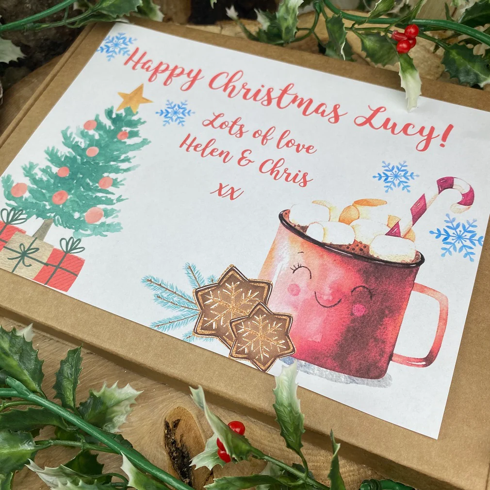 Personalised Christmas Hot Chocolate Box - Image 8
