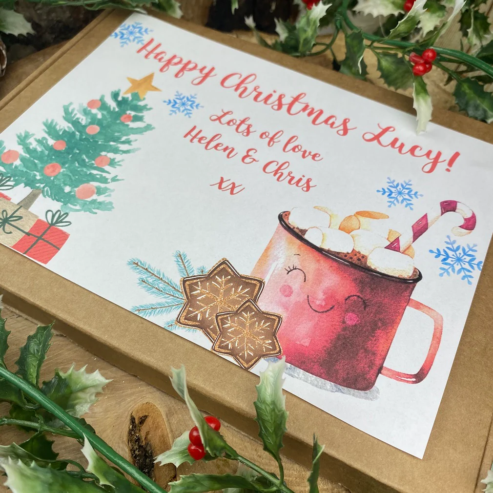 Personalised Christmas Hot Chocolate Box - Image 9