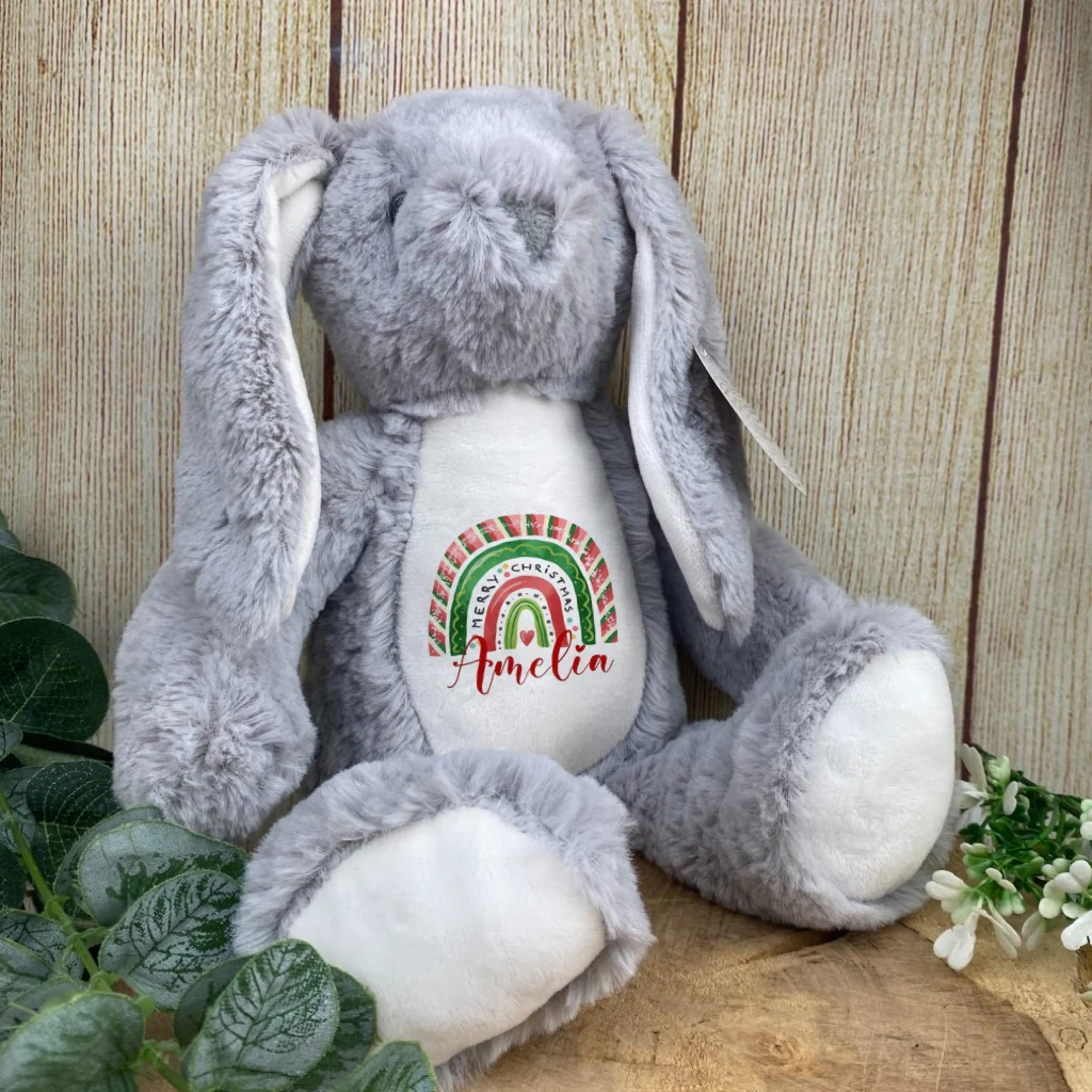 Personalised Christmas Teddy - Elephant - Image 6