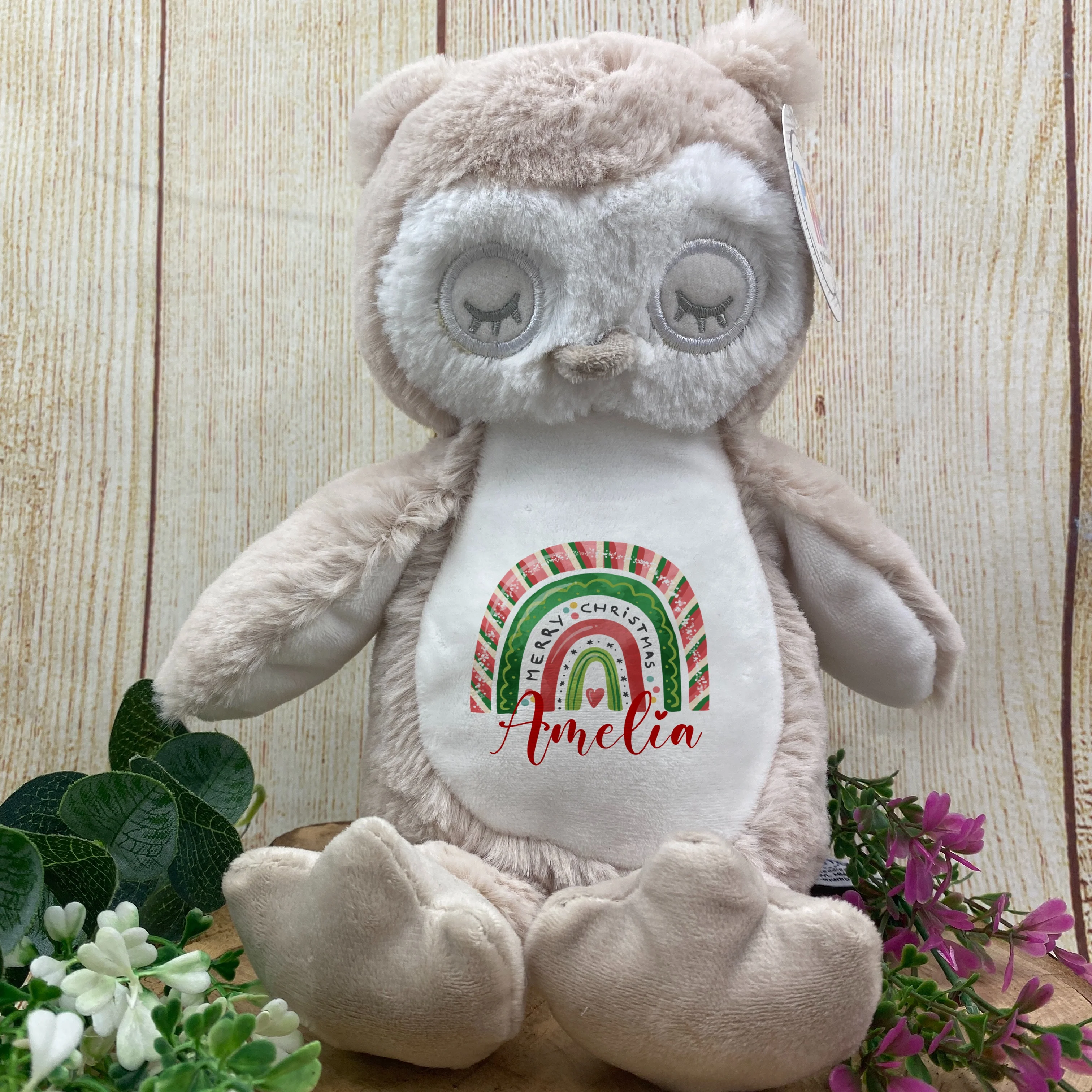 Personalised Christmas Teddy - Elephant - Image 7