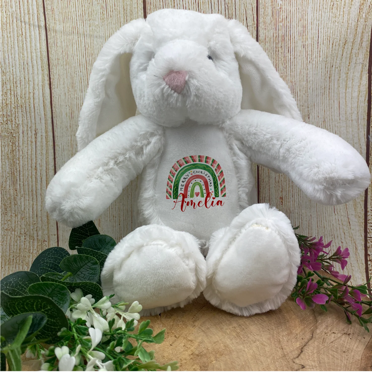 Personalised Christmas Teddy - Giraffe - Image 9