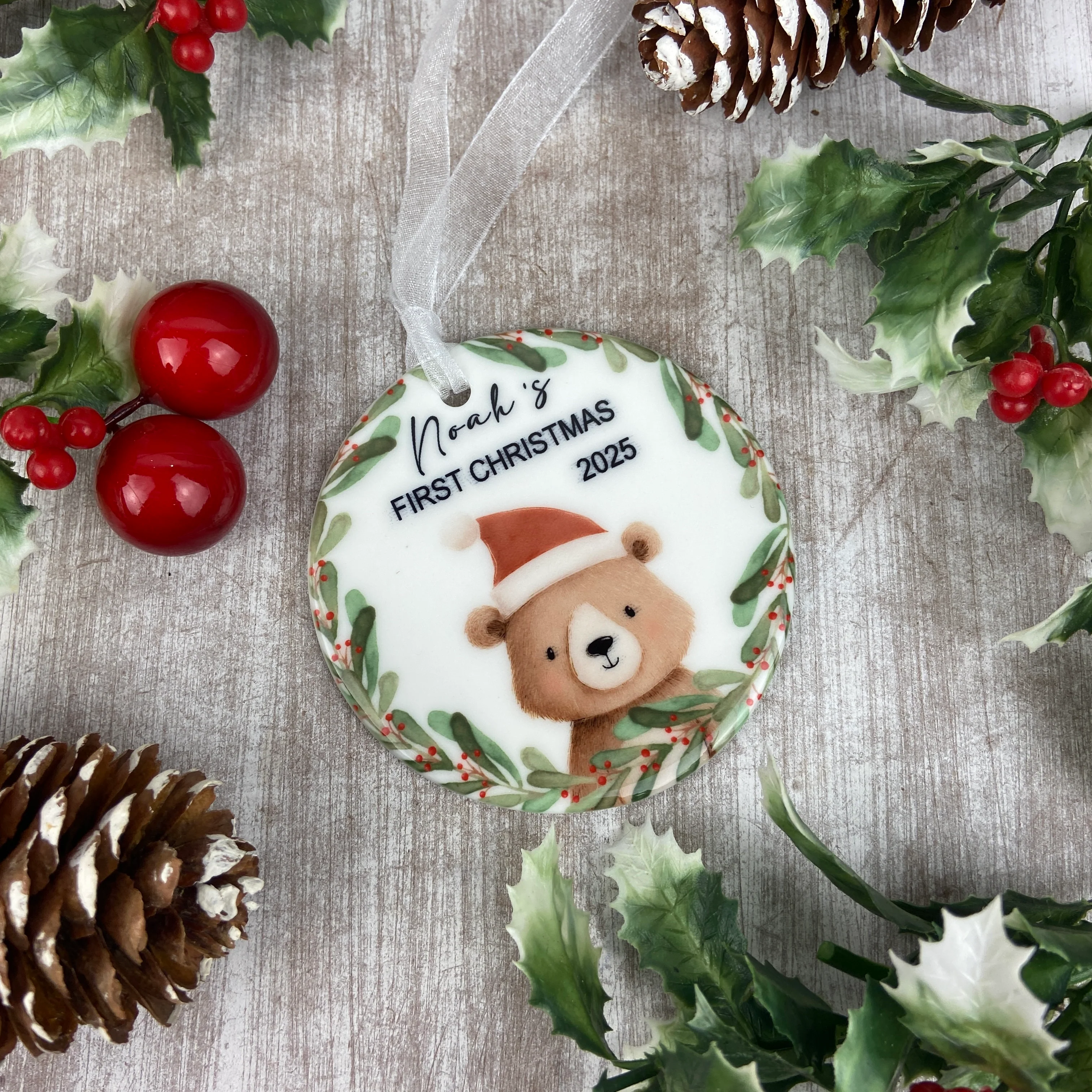 Personalised Christmas Tree Decoration - Festive Friends - Image 12