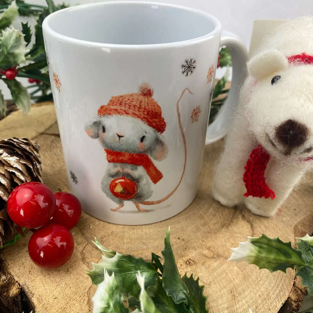 Personalised Christmouse Mug - Image 4