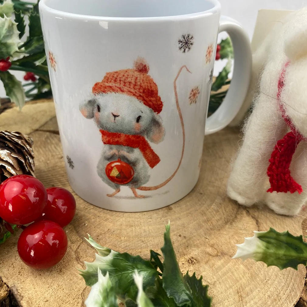 Personalised Christmouse Mug - Image 6