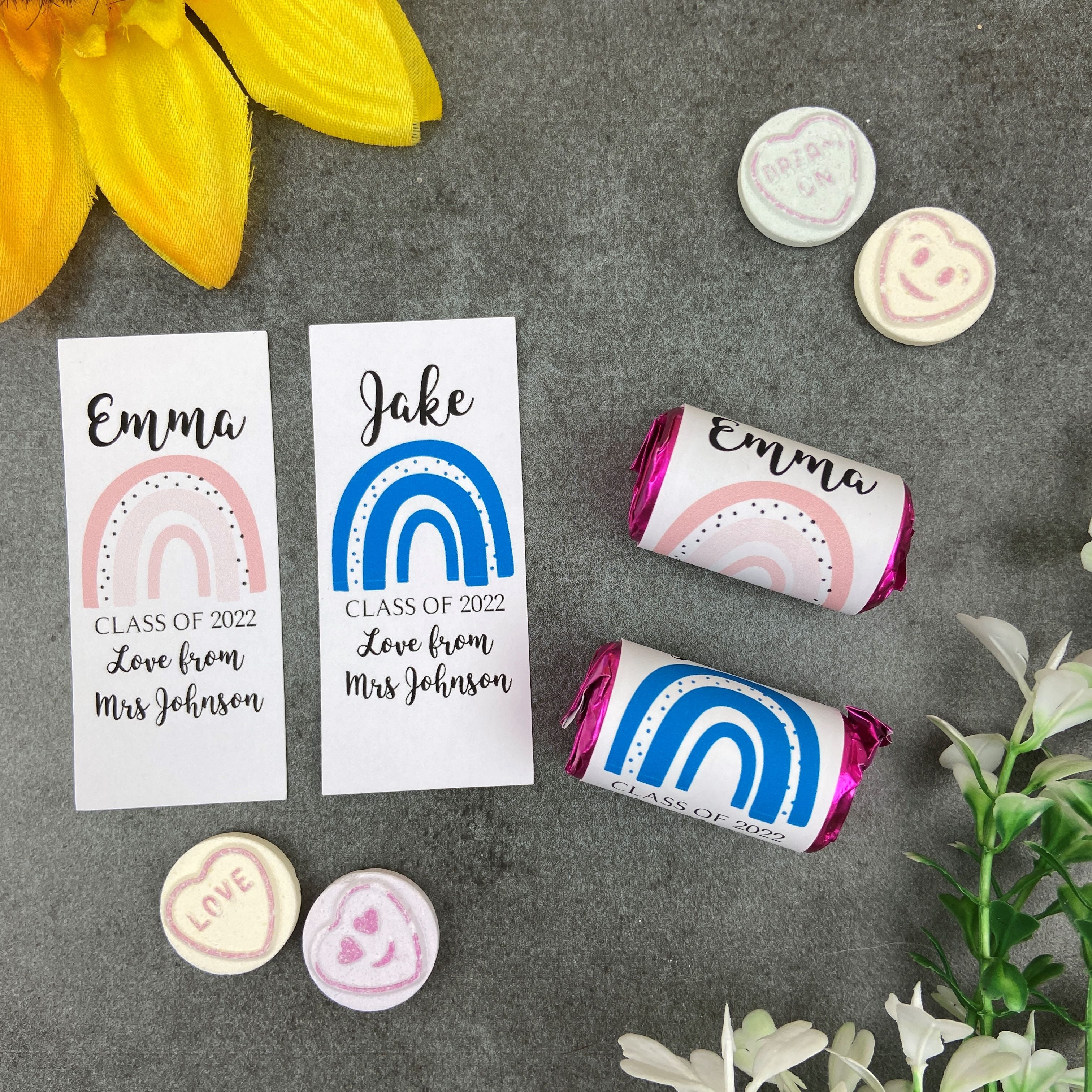 Personalised Class Of 2022 Love Heart Sweets - Image 3