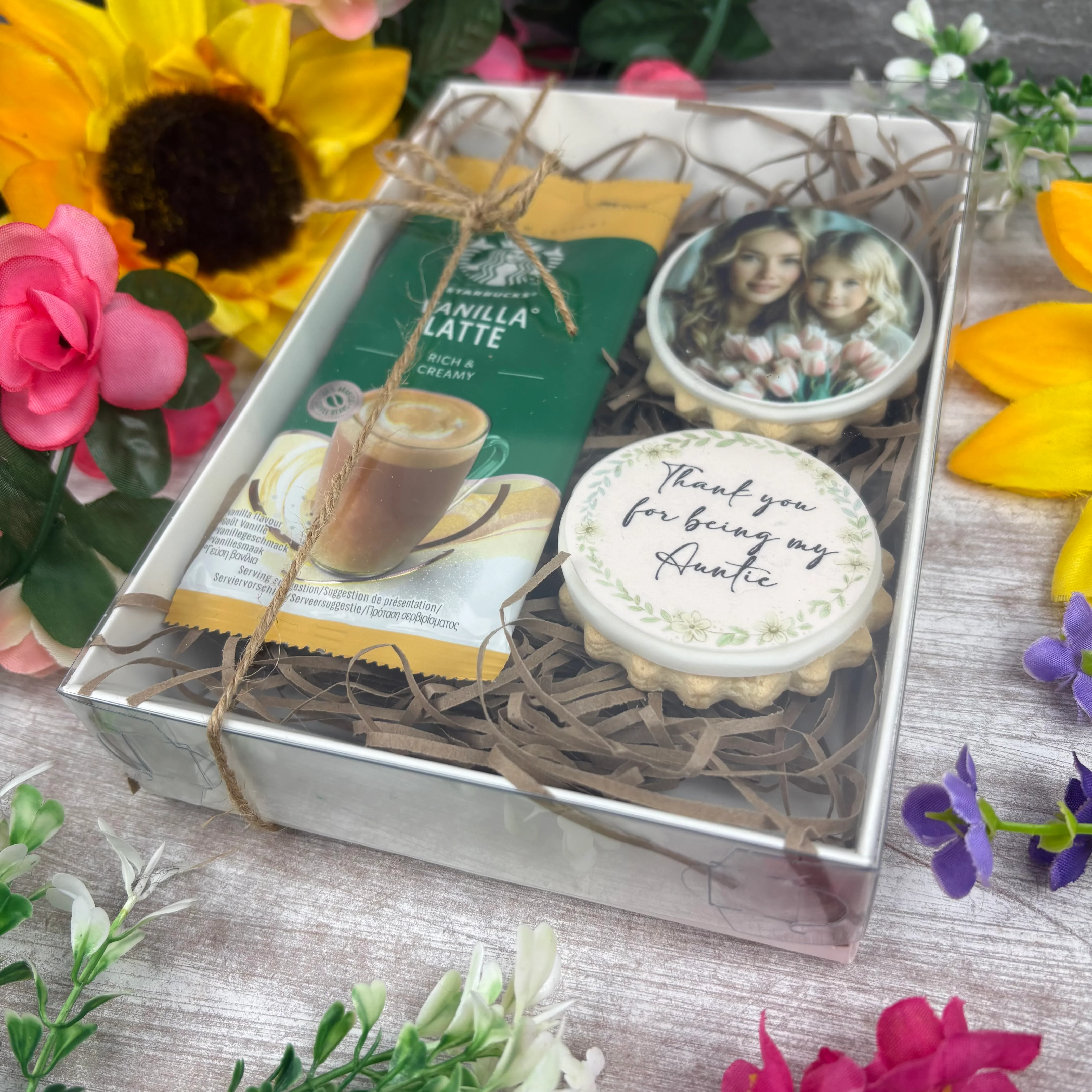 Personalised Thank You Coffee & Biscuit Box - Image 3