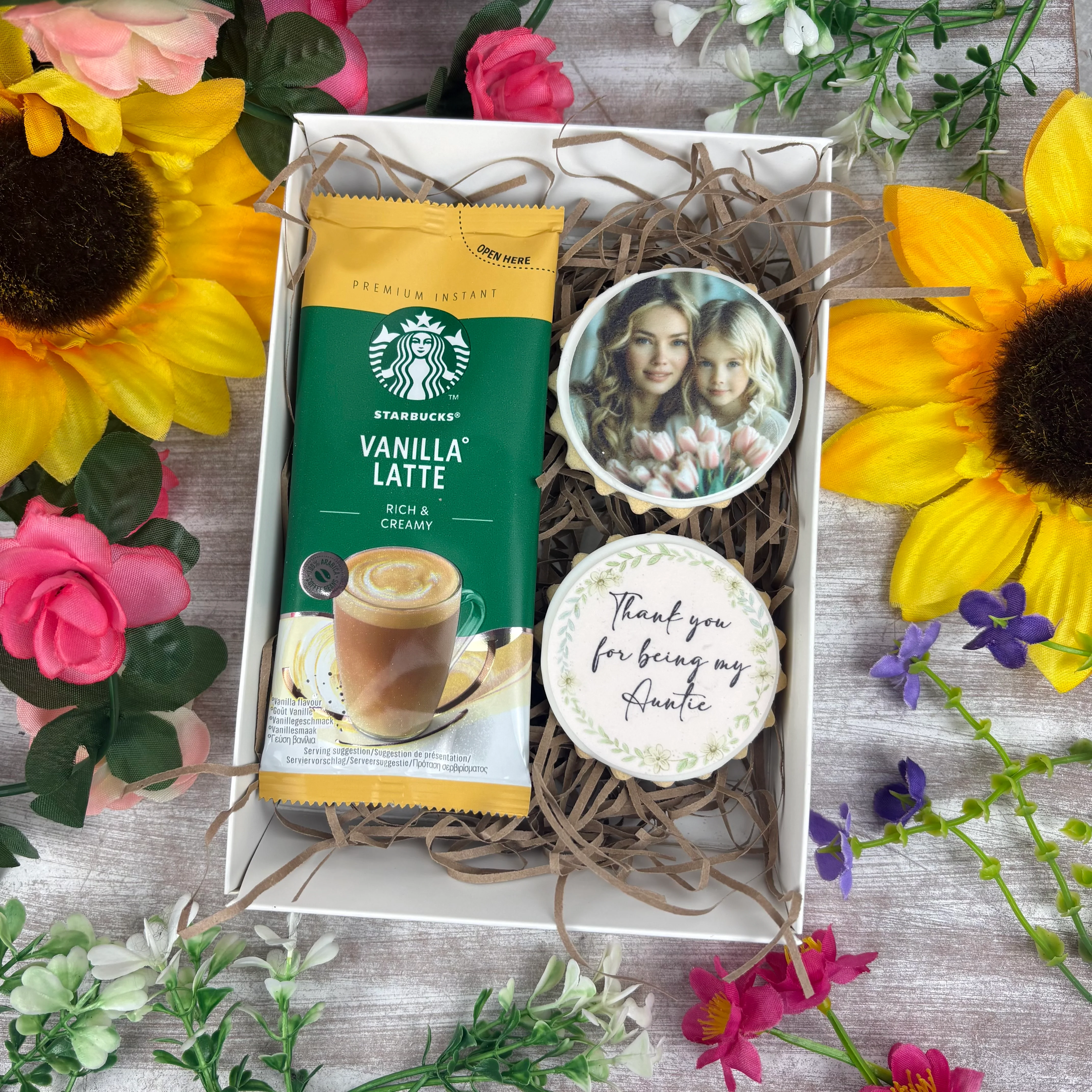 Personalised Thank You Coffee & Biscuit Box - Image 5