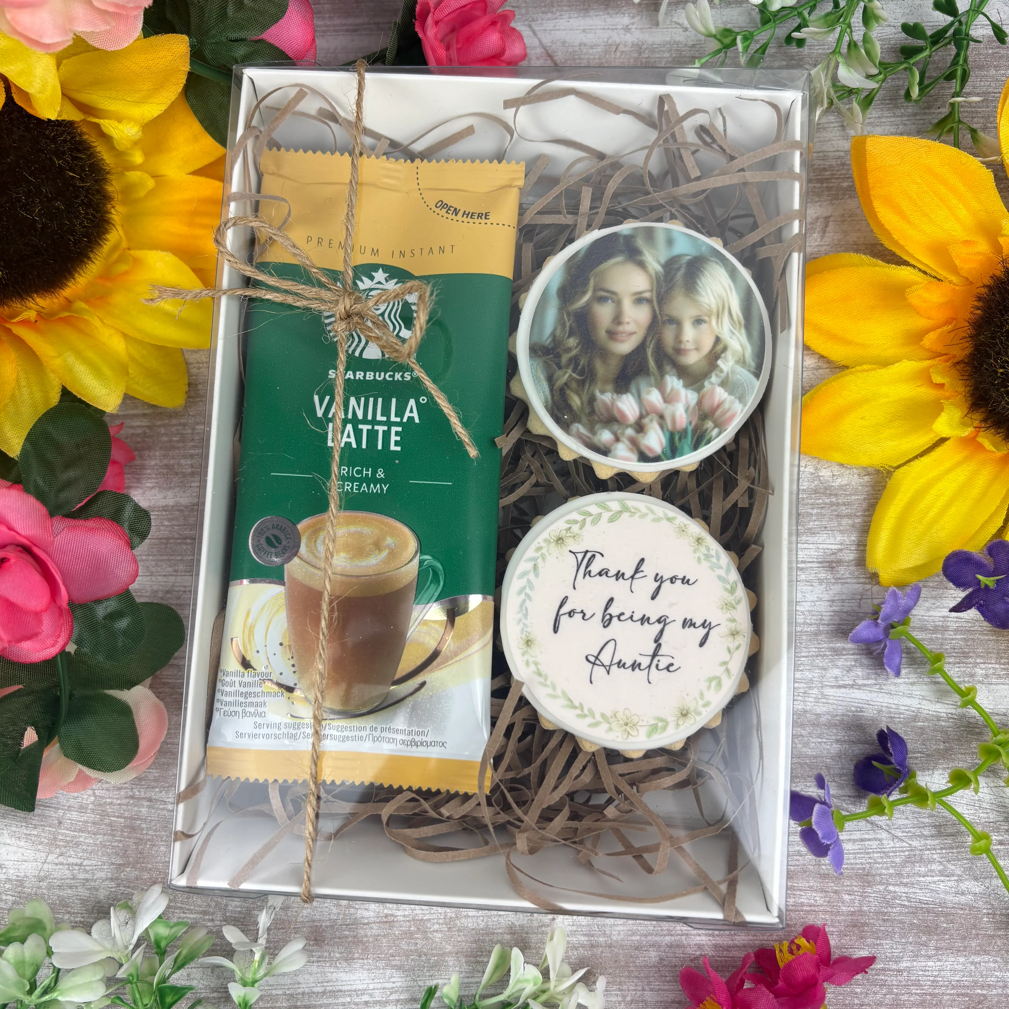 Personalised Thank You Coffee & Biscuit Box - Image 7