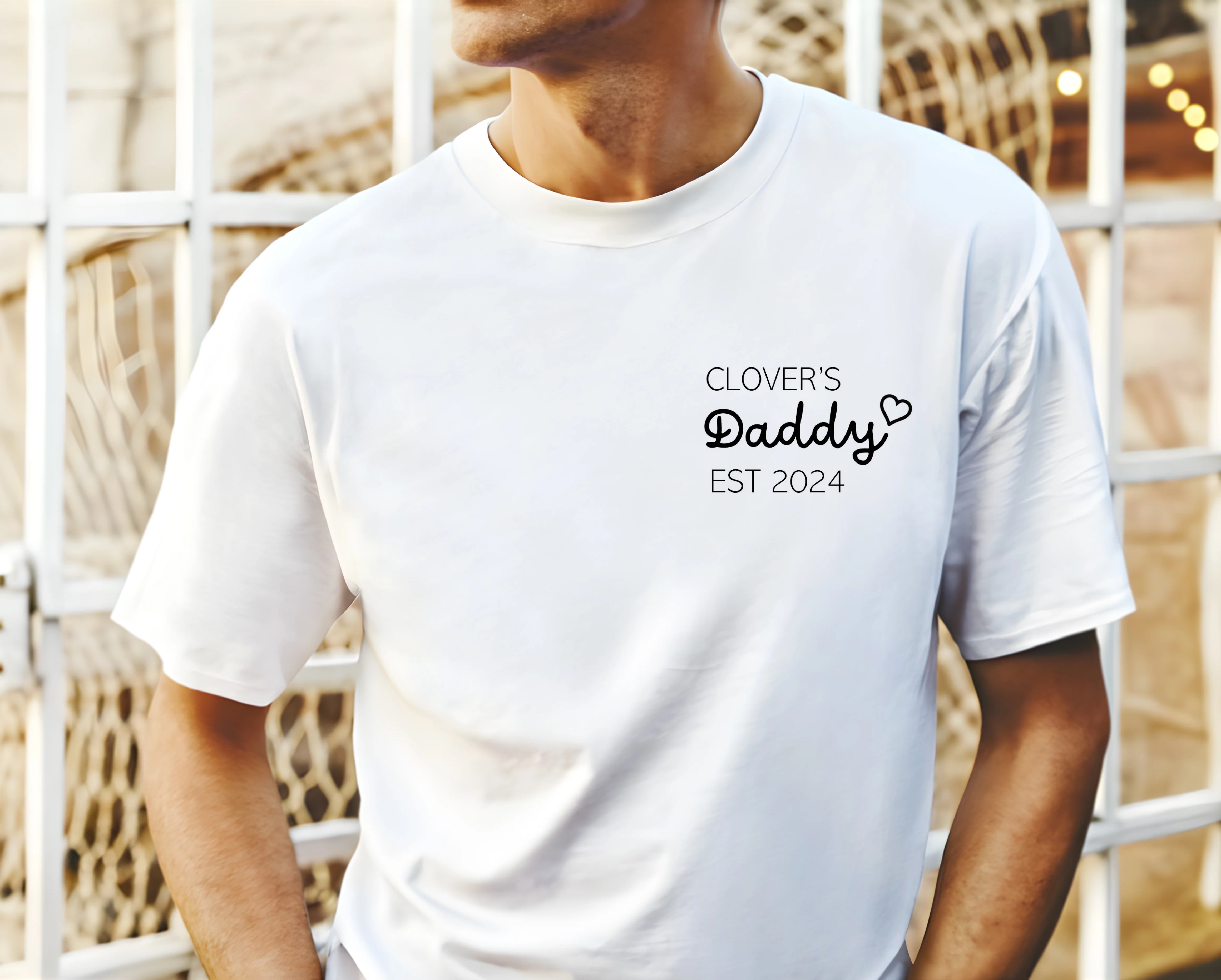Personalised Daddy T Shirt