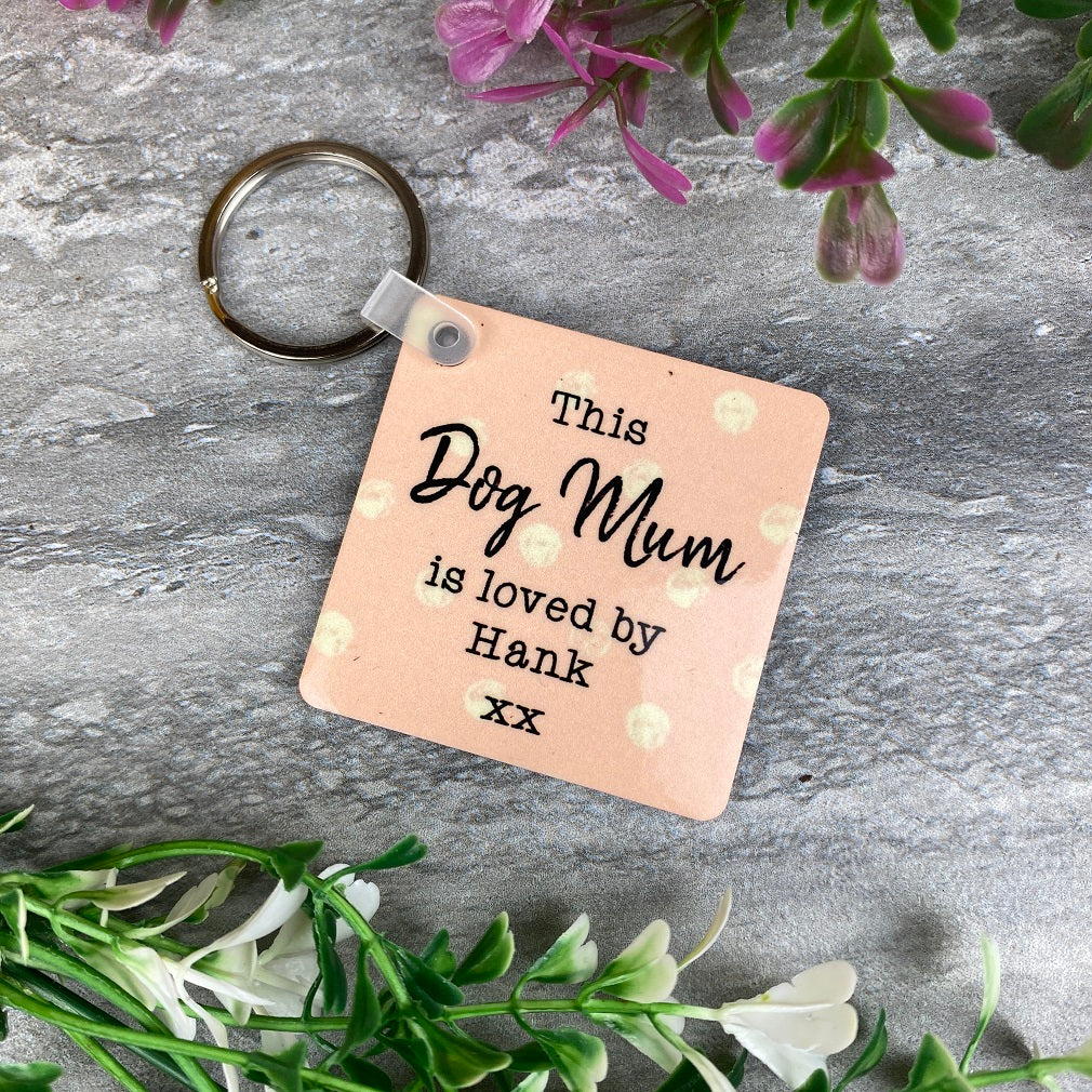 Personalised Dog Mum Keyring - Image 3