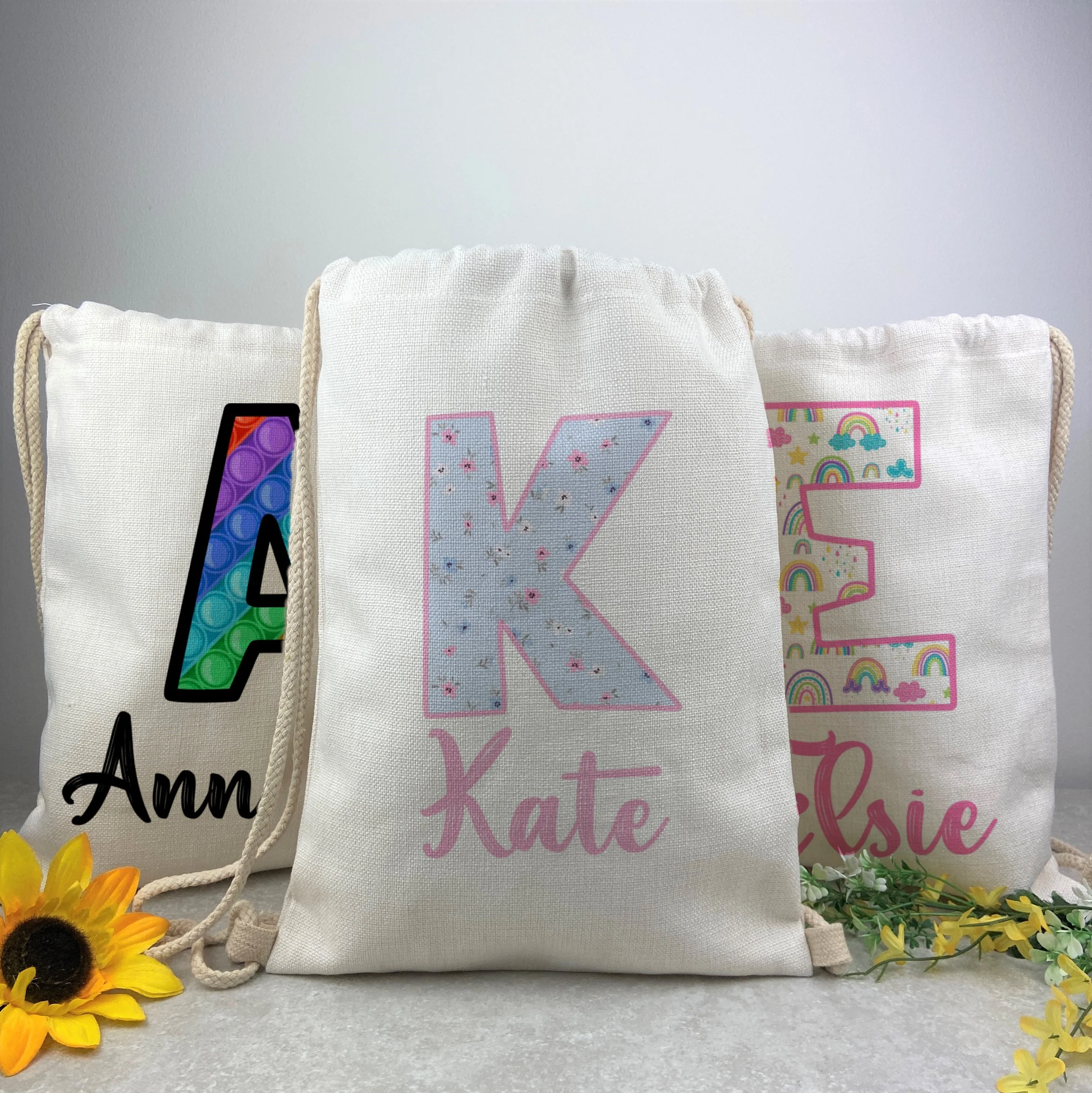 Personalised Drawstring Bag - Image 2
