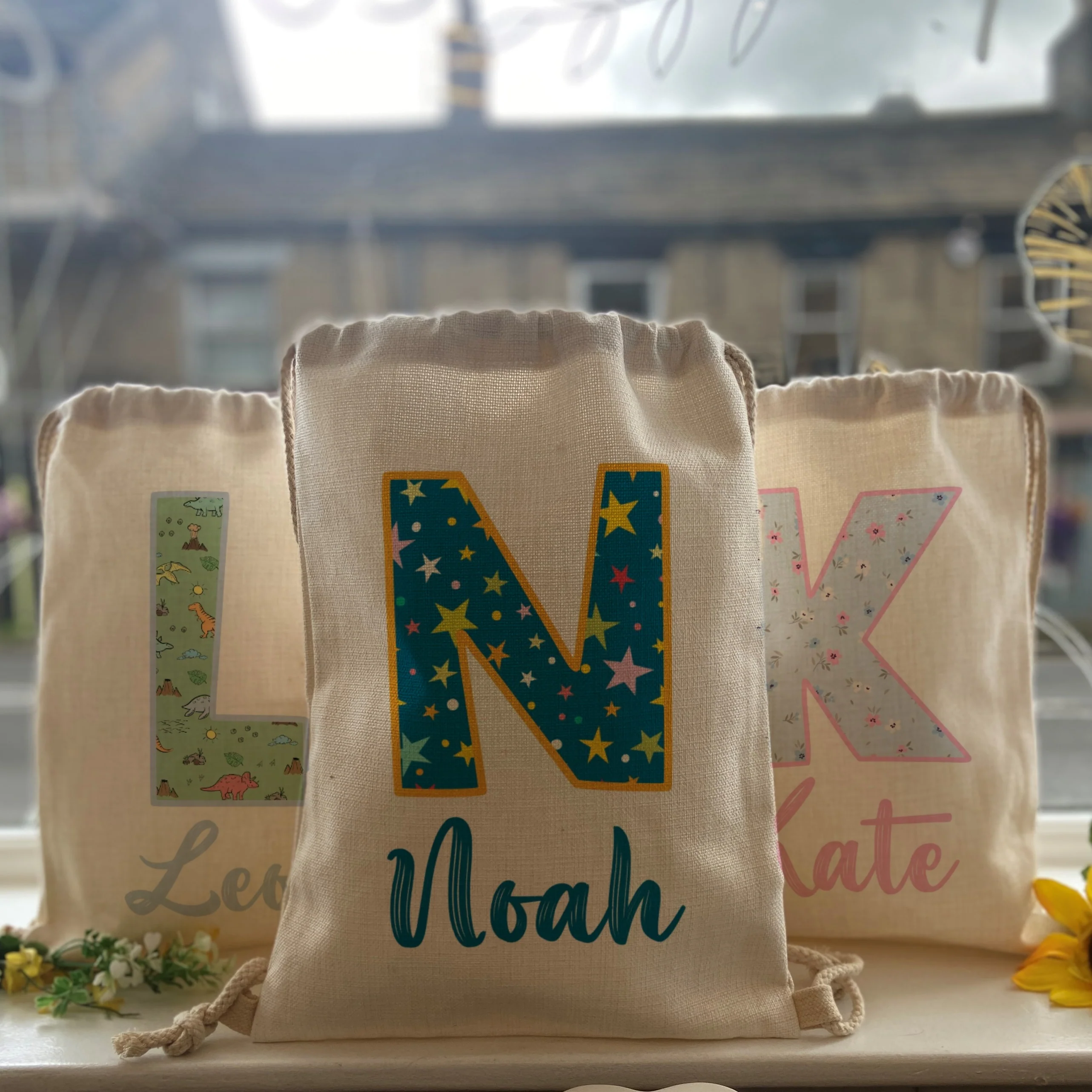 Personalised Drawstring Bag - Image 4