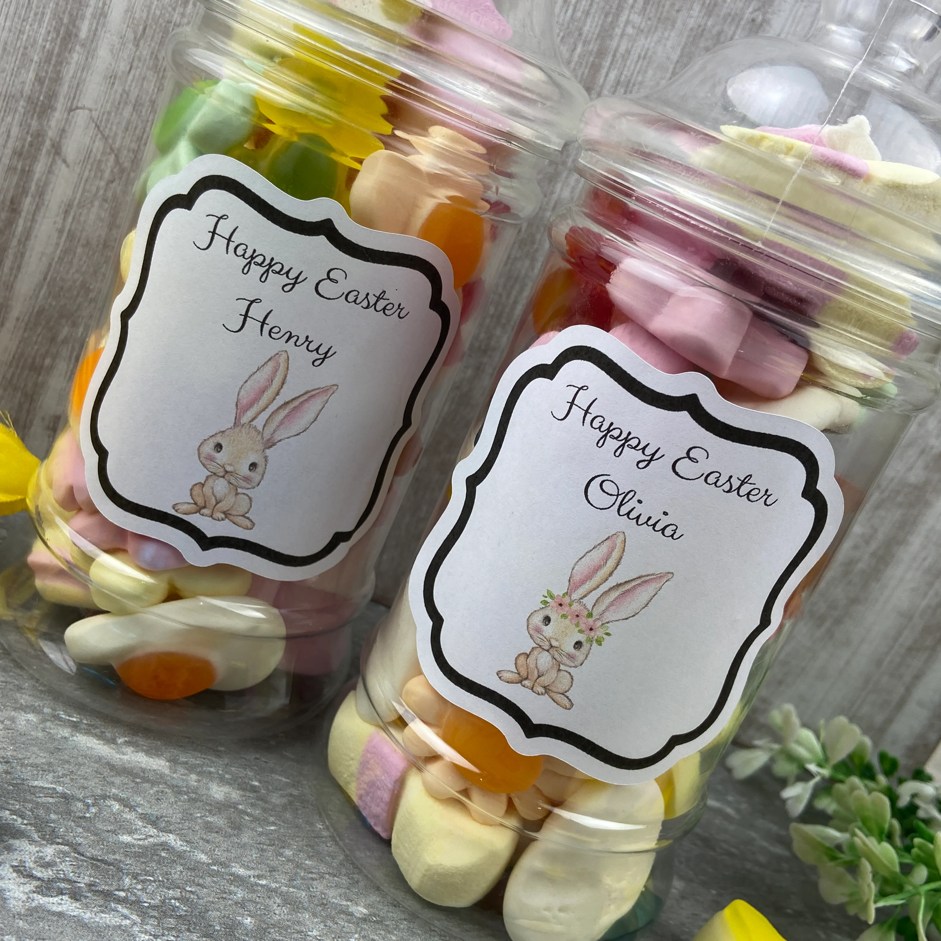 Personalised Easter Bunny Sweet Jar - Image 10