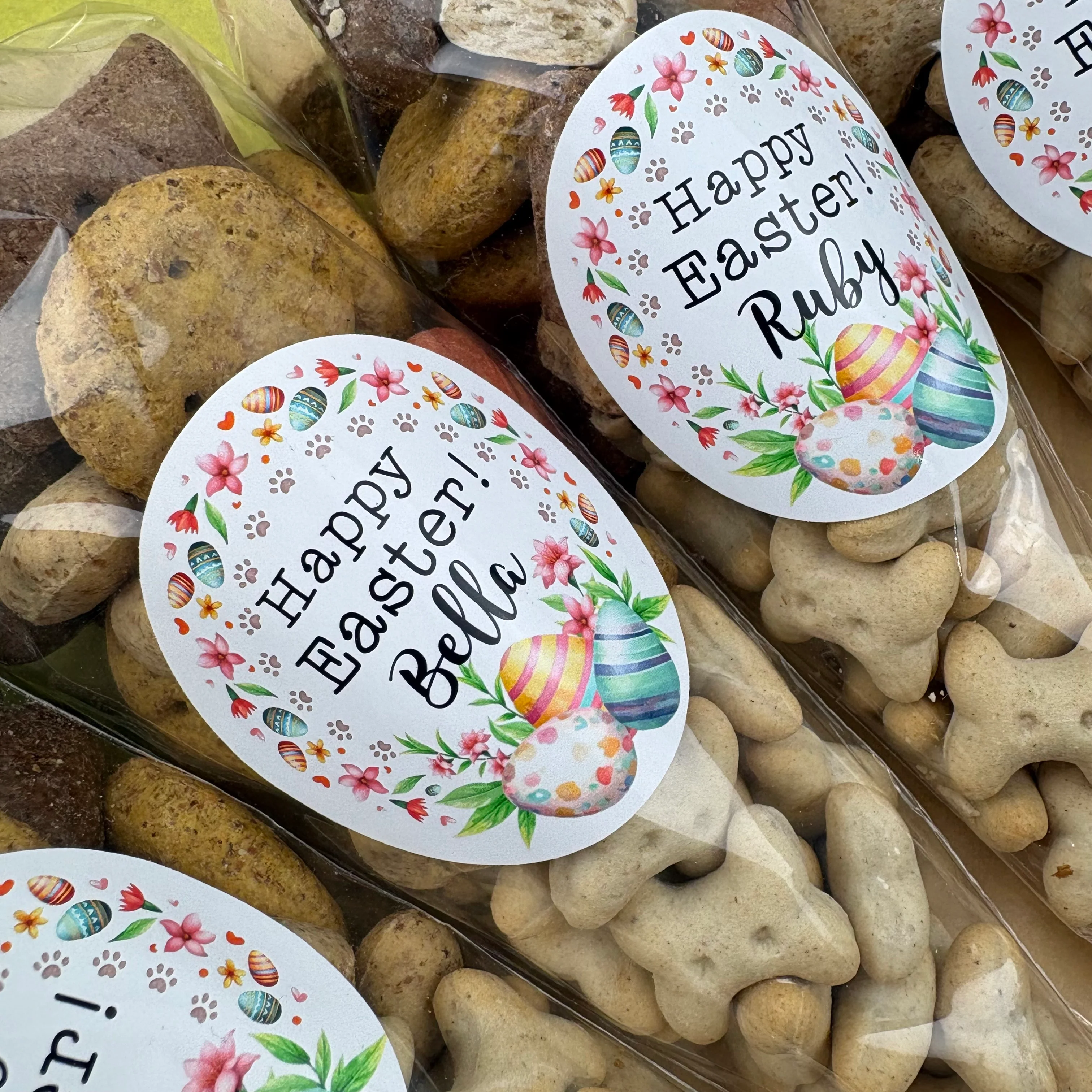 Personalised Easter Dog Treat Cone - Image 2