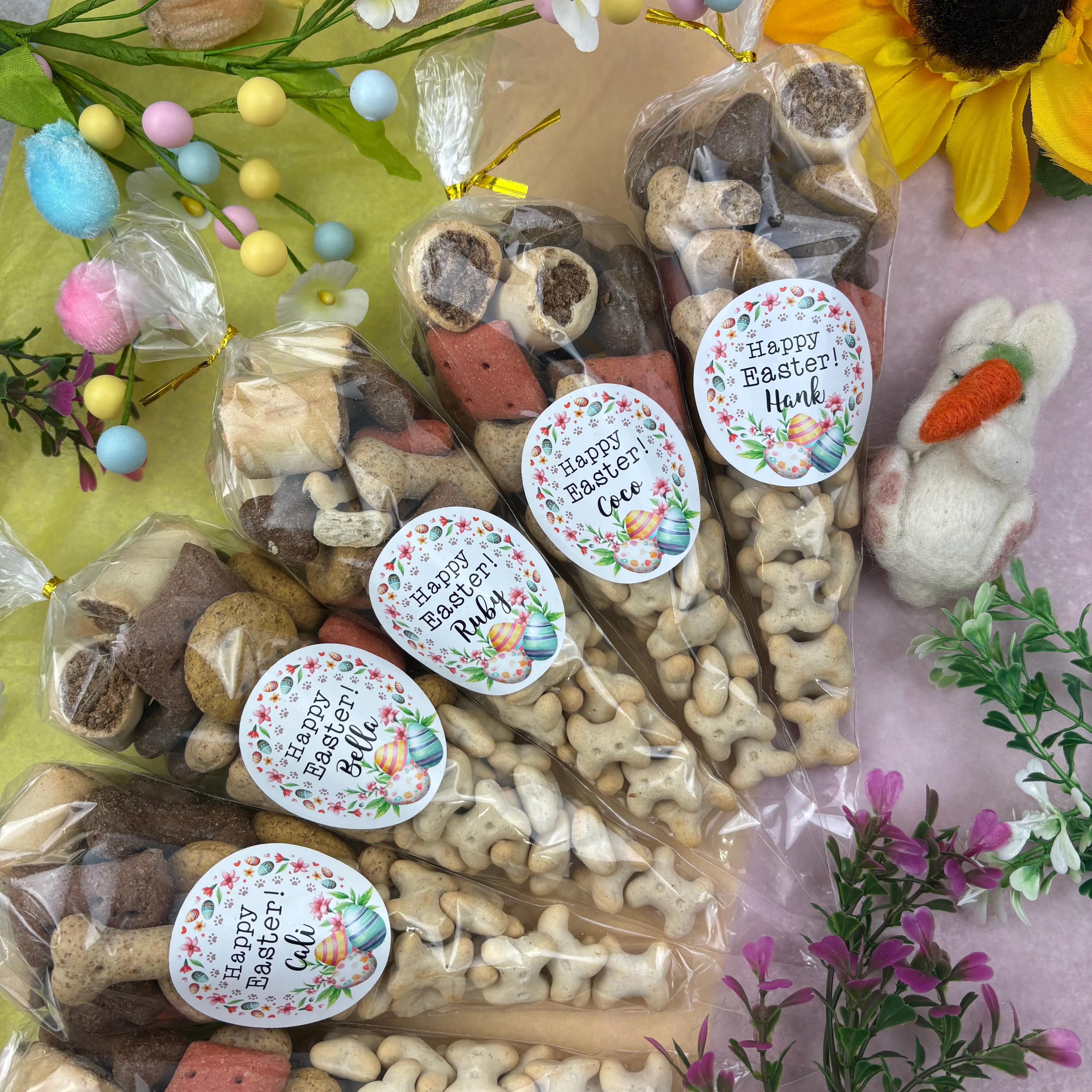 Personalised Easter Dog Treat Cone - Image 3