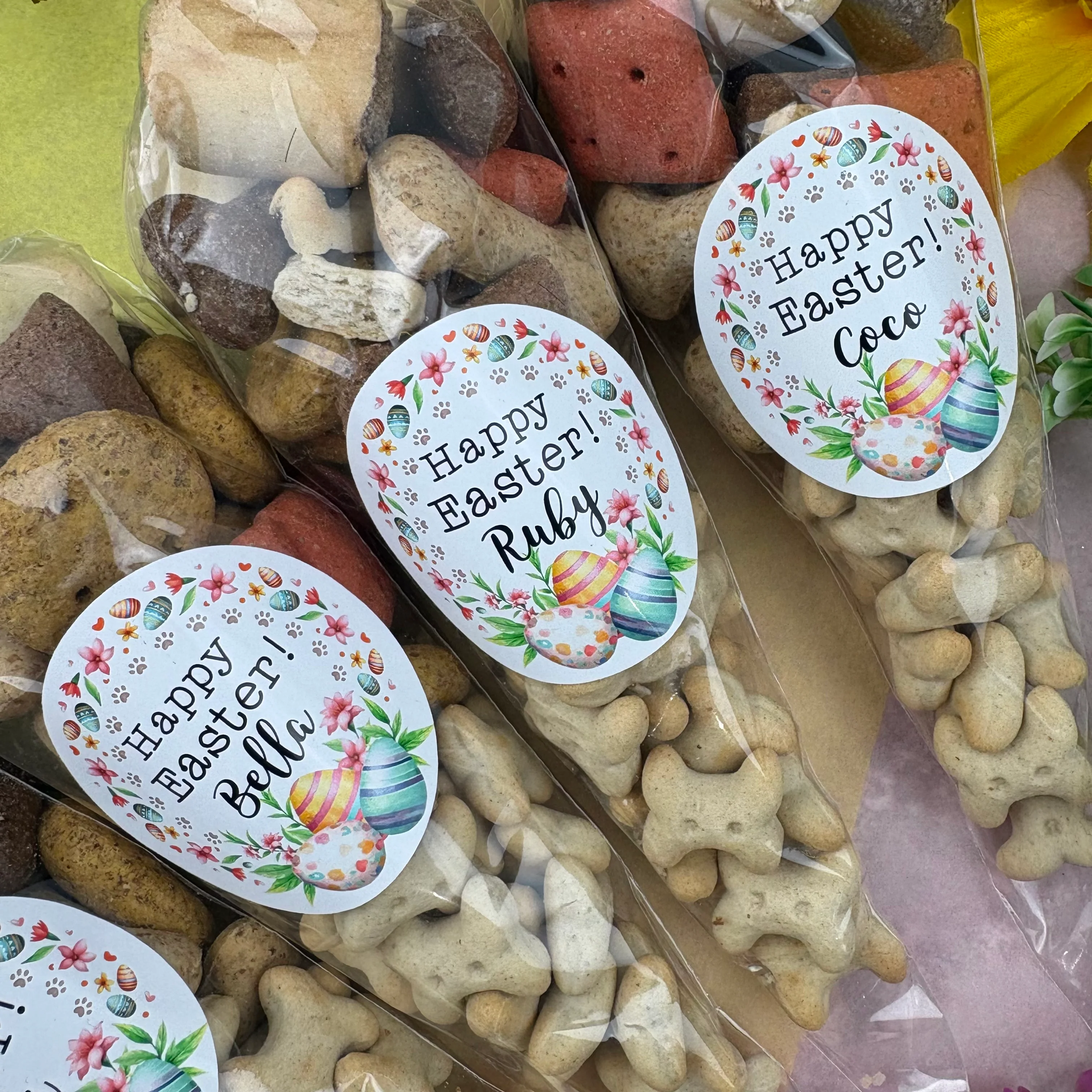 Personalised Easter Dog Treat Cone - Image 7