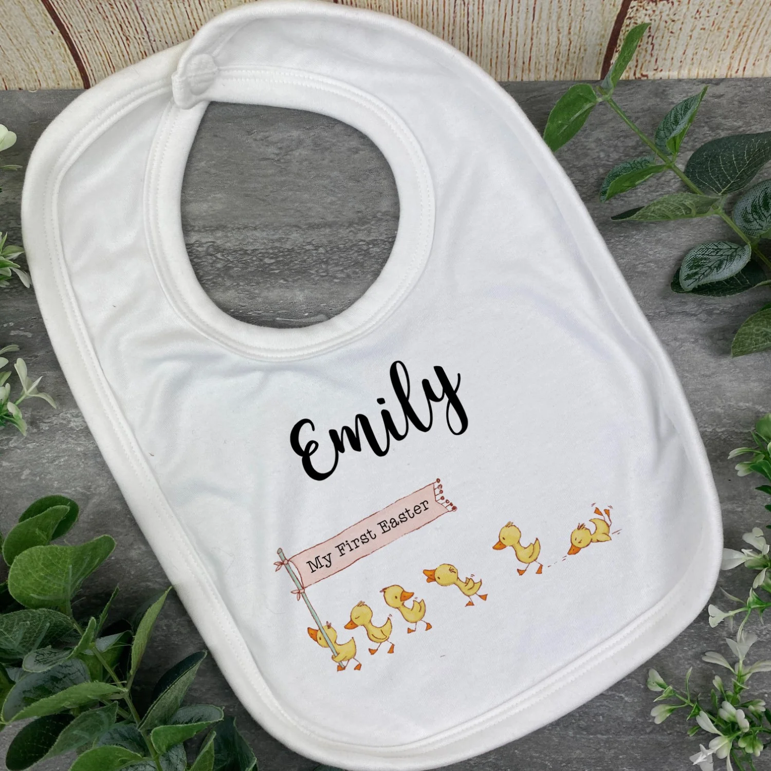 Personalised Easter Duckling Bib and Vest - Image 3